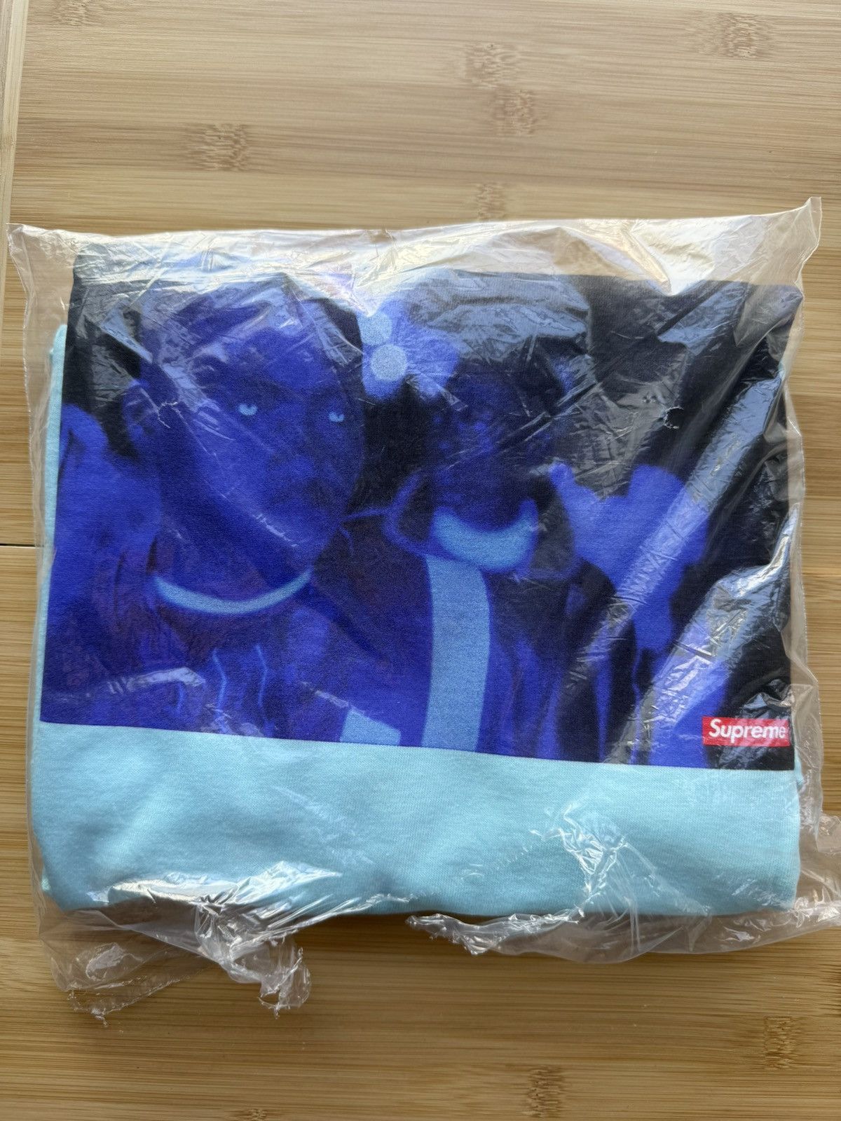 Supreme Supreme America Eats Its Young Tee Turquoise Size US L / EU 52-54 / 3 - 4 Thumbnail