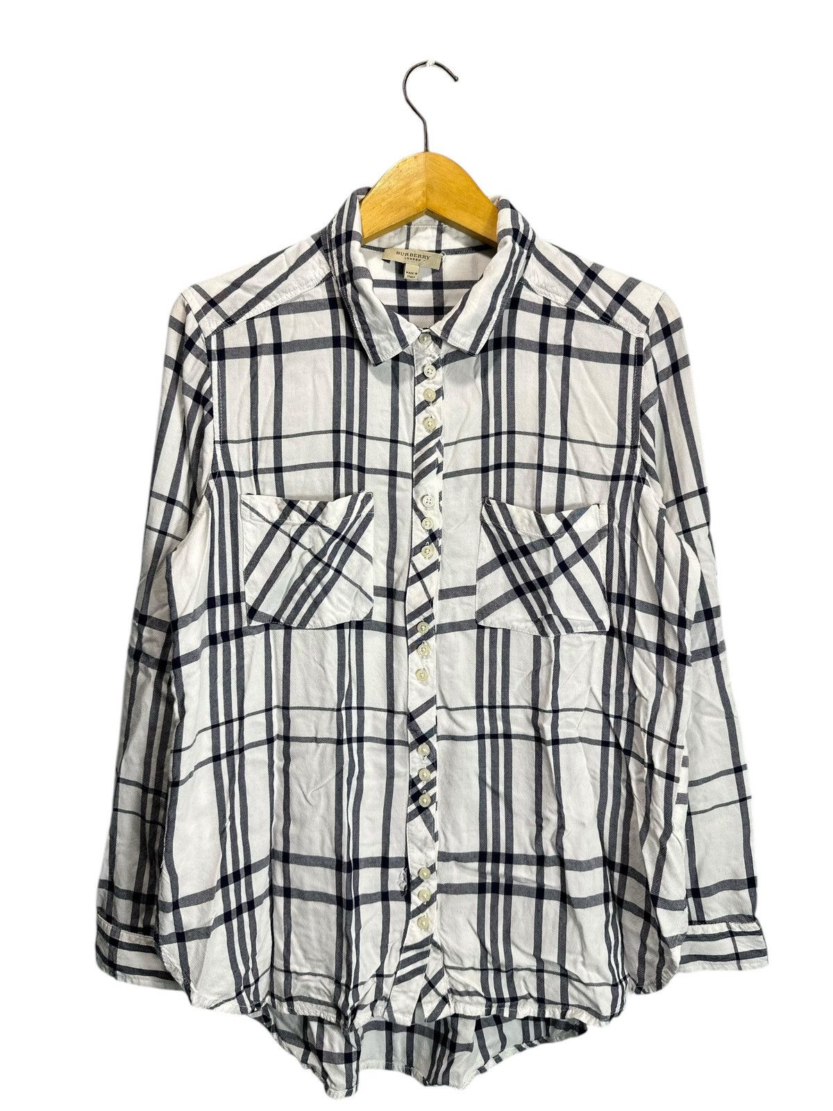 Burberry Vintage Burberry Shirt Multi Button Size US M / EU 48-50 / 2 - 1 Thumbnail
