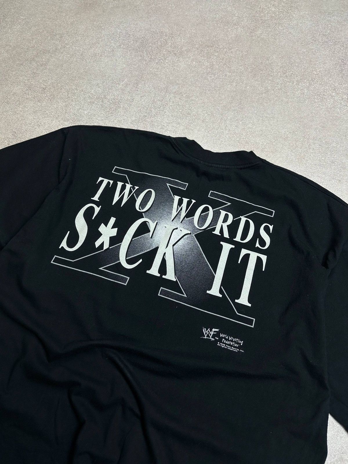 WWE Vintage WWF D-generation X SUCK IT T Shirt 98 XL Triple H Size US XL / EU 56 / 4 - 5 Thumbnail