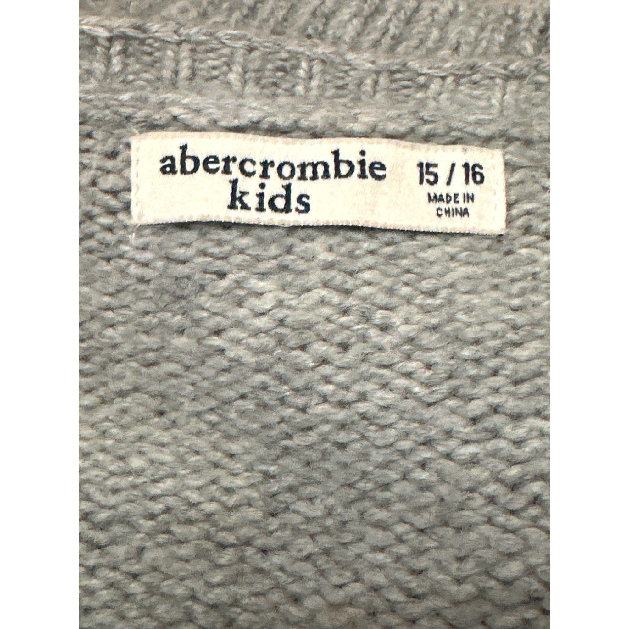 Abercrombie & Fitch Abercrombie Kids Size 15 Gray Girl Draped Waterfall Cardigan Size L / US 10 / IT 46 - 8 Thumbnail