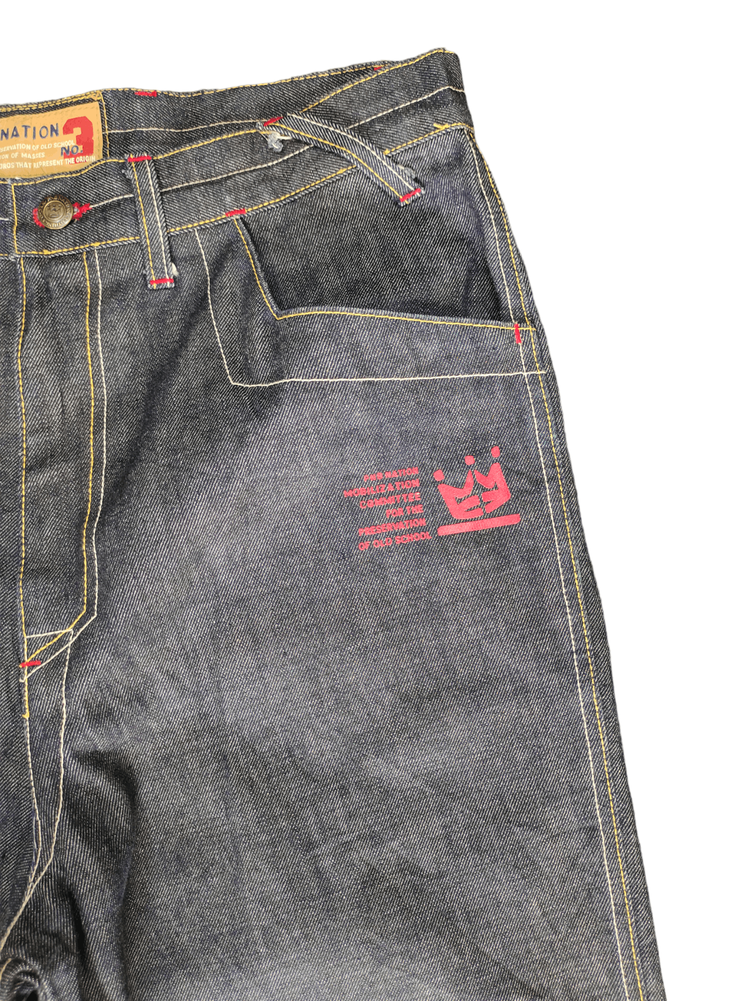 Ecko Unltd. Baggy Jeans Pnb Nation Wide Leg Jeans Y2k Jnco Size US 34 / EU 50 - 14 Thumbnail