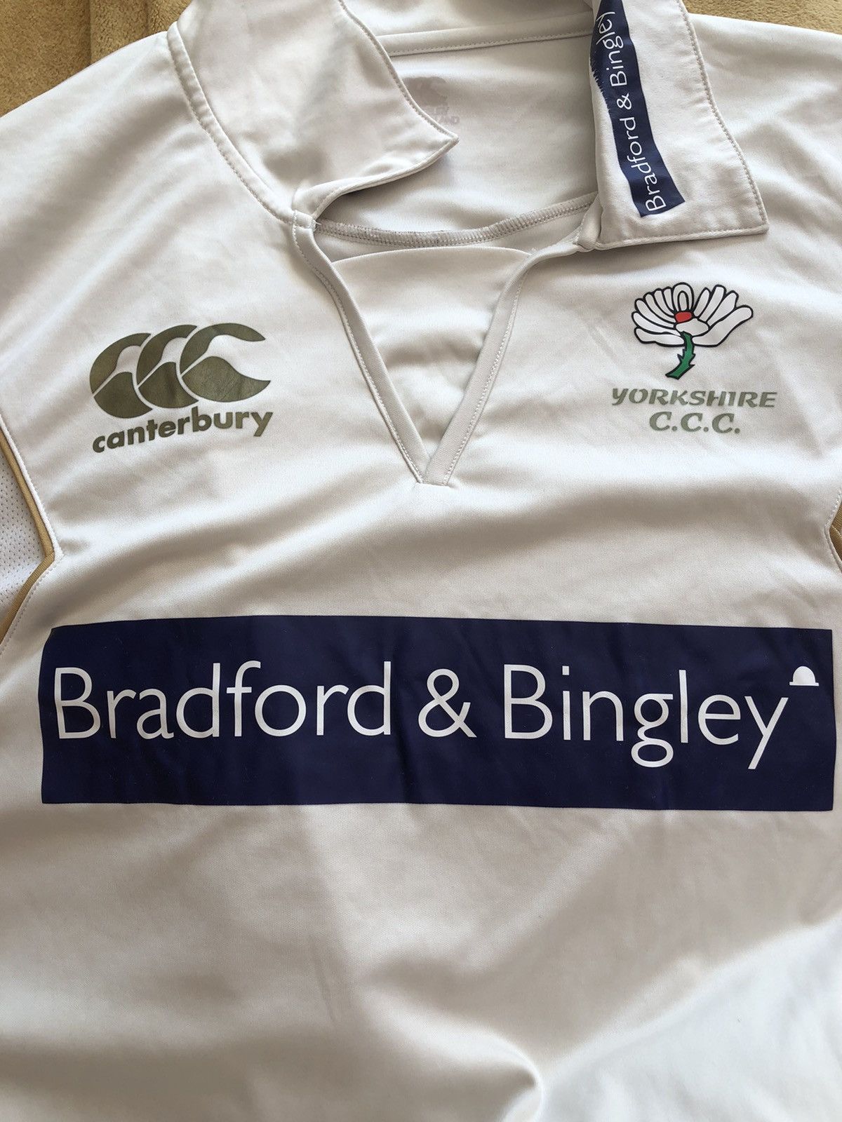 Vintage YORKSHIRE CCC CANTERBURY VINTAGE RUGBY SOCCER JERSEY Size US XL / EU 56 / 4 - 4 Thumbnail