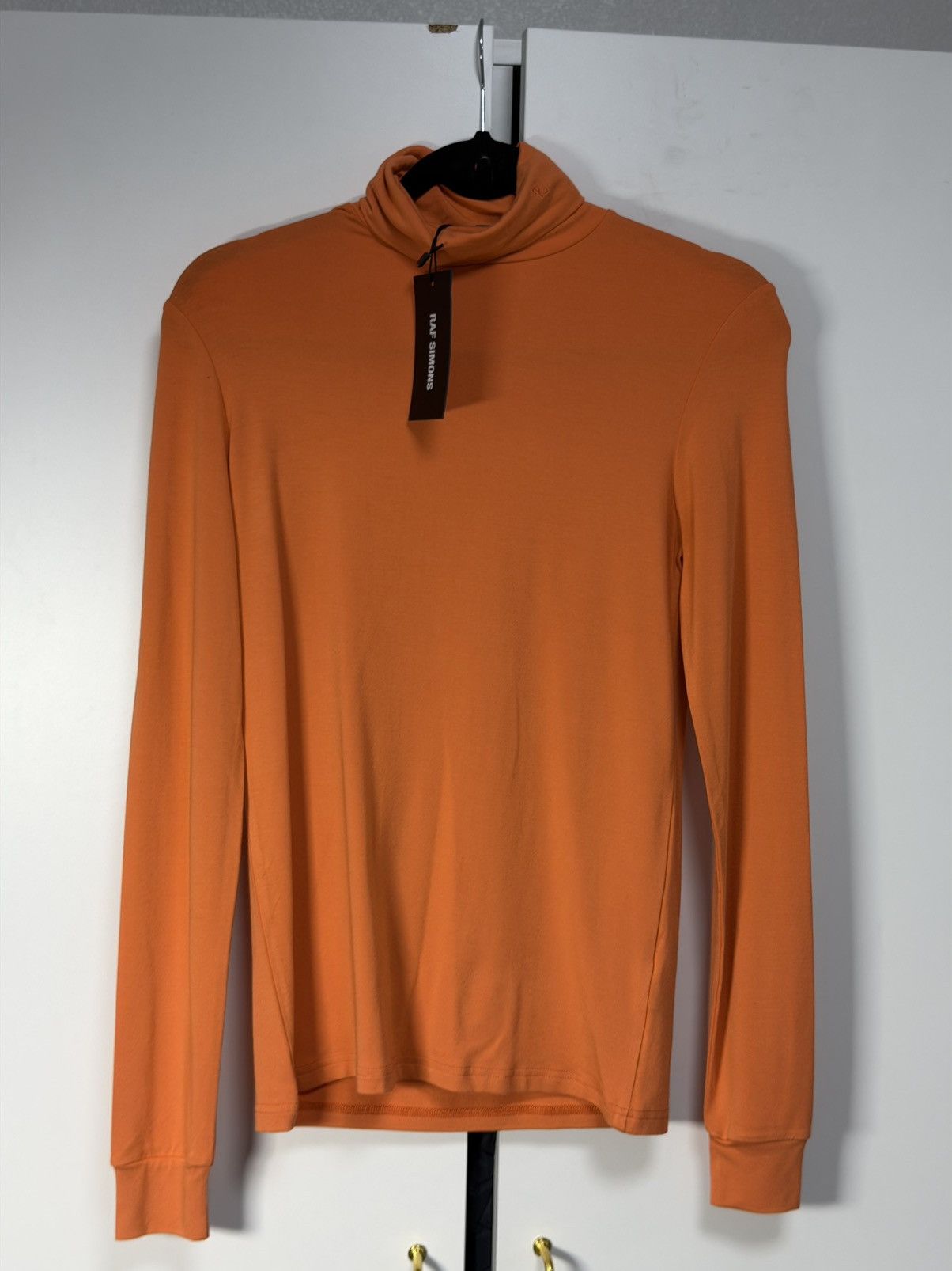 Raf Simons Raf Simons Orange Turtleneck sweater Size US S / EU 44-46 / 1 - 4 Thumbnail
