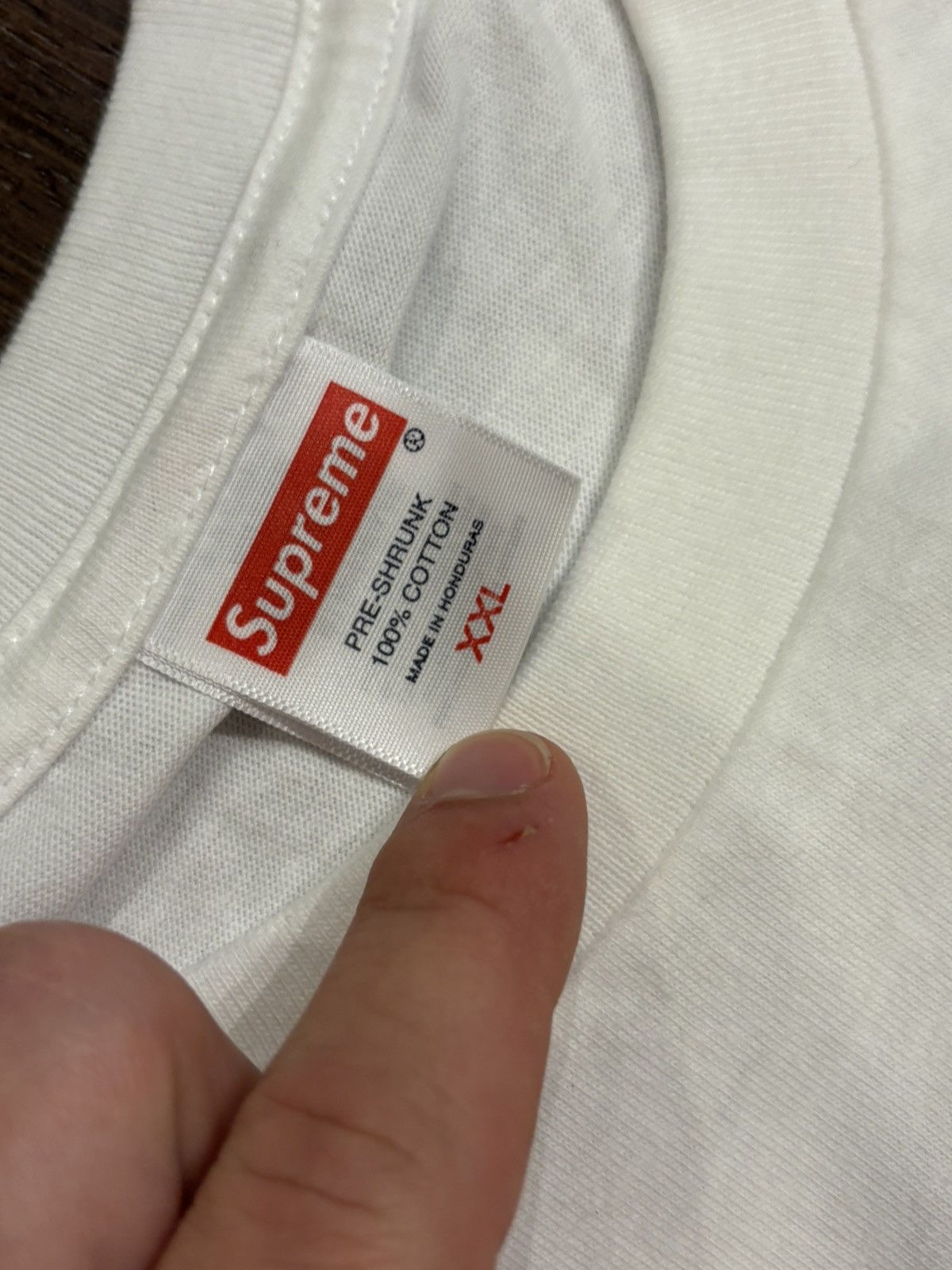Supreme Supreme Thrasher Backwards Tee Size US XXL / EU 58 / 5 - 3 Thumbnail