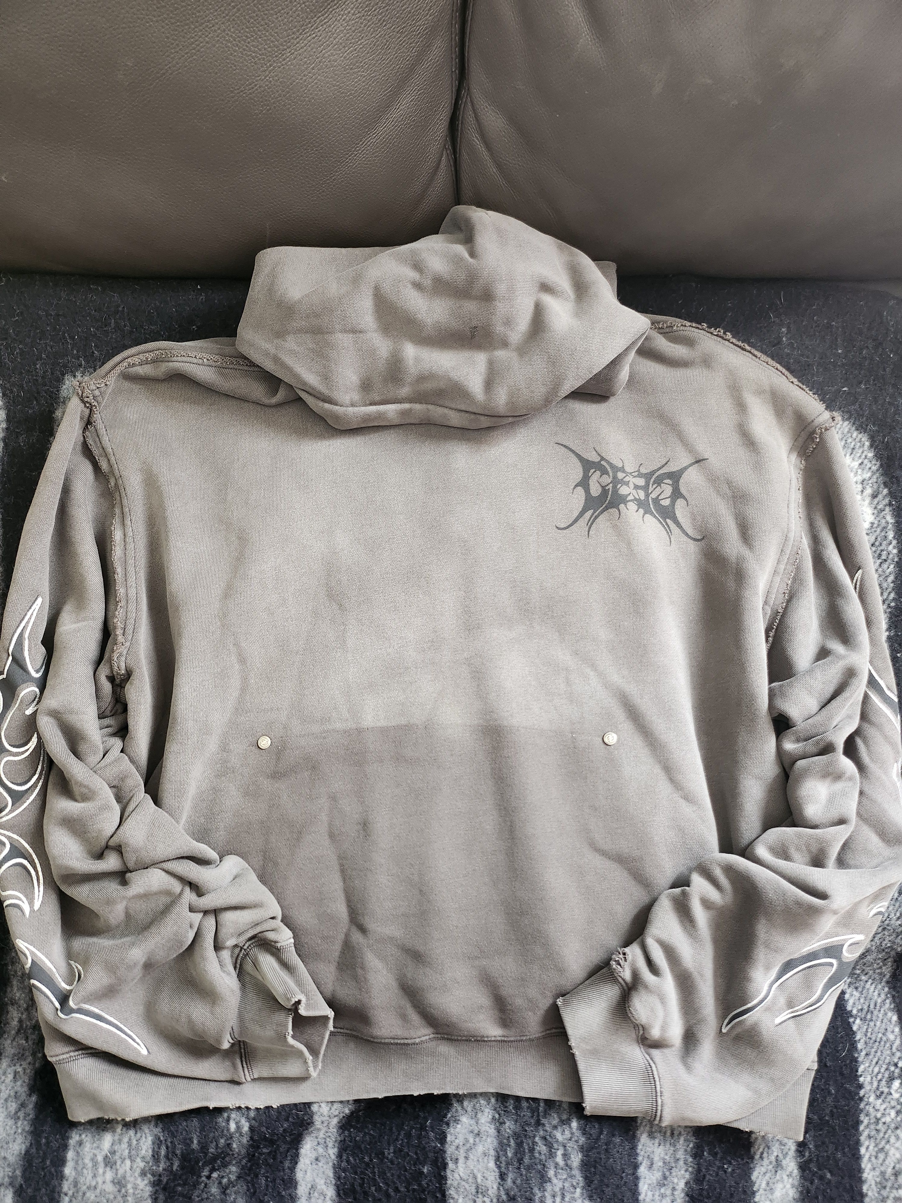 Other CEEC Glitter Layered Logo Print Distressed Hoodie Size US M / EU 48-50 / 2 - 1 Thumbnail