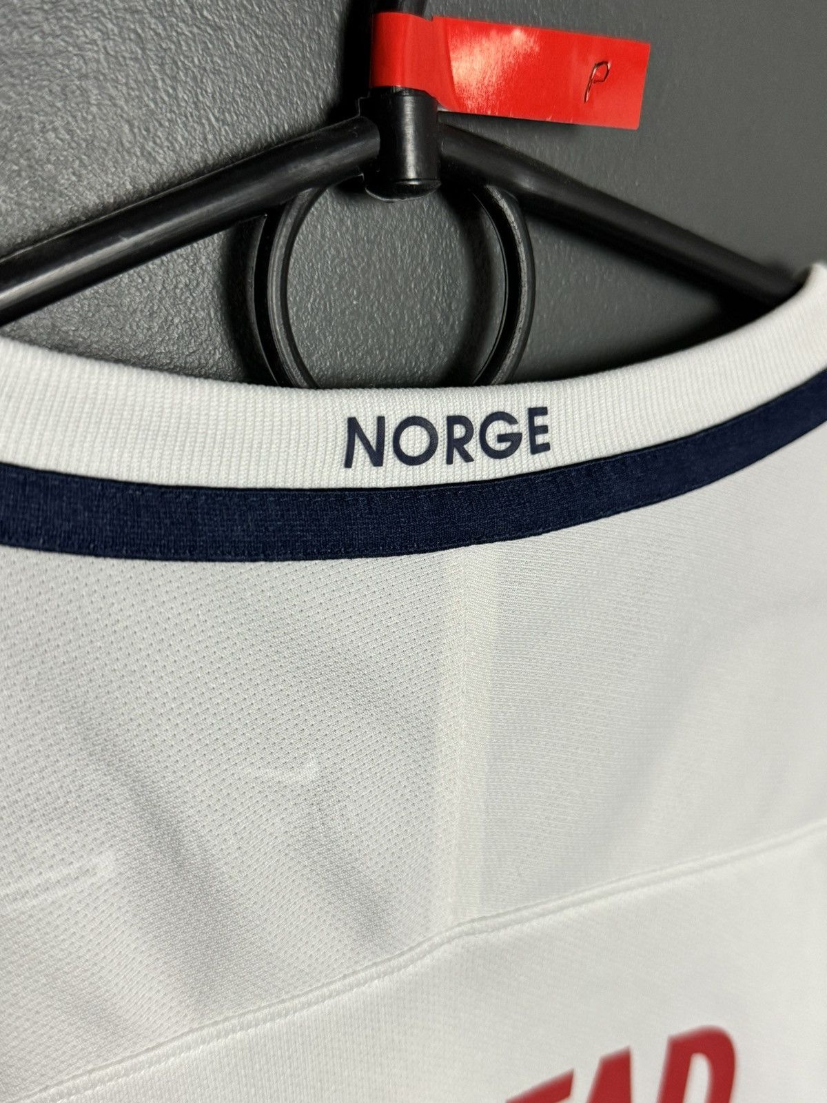Nike Norway National Team 16/18 Away Match Worn Football Jersey Size L / US 10 / IT 46 - 9 Thumbnail