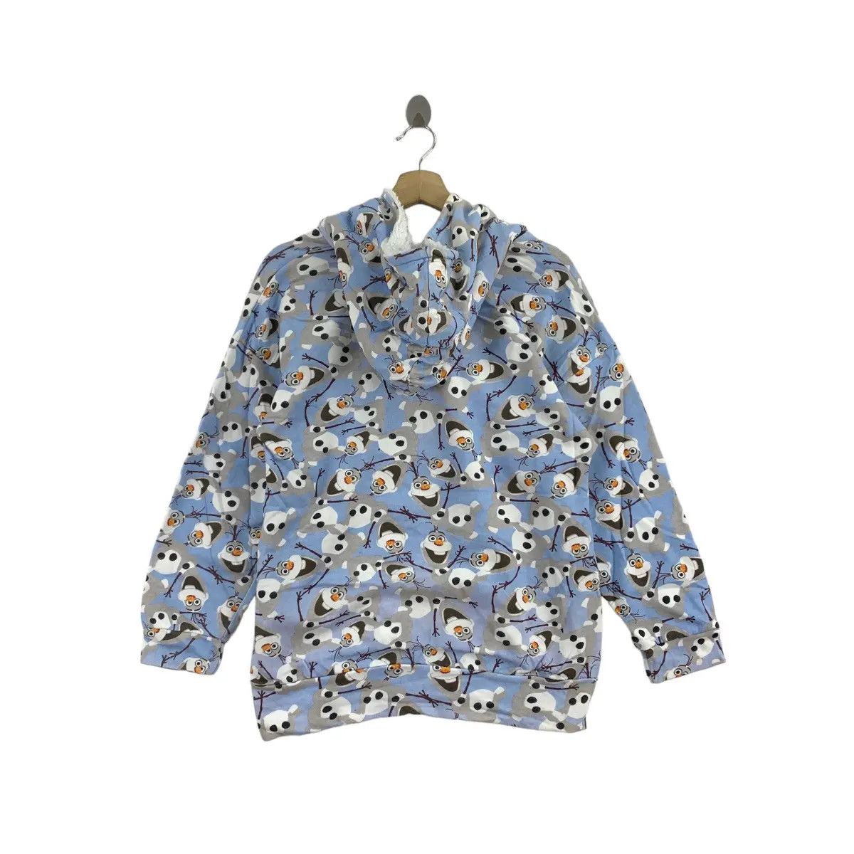 Disney DISNEY FROZEN OLAF Movie All Over Print AOP Cartoon Hoodie Size L / US 10 / IT 46 - 2 Thumbnail
