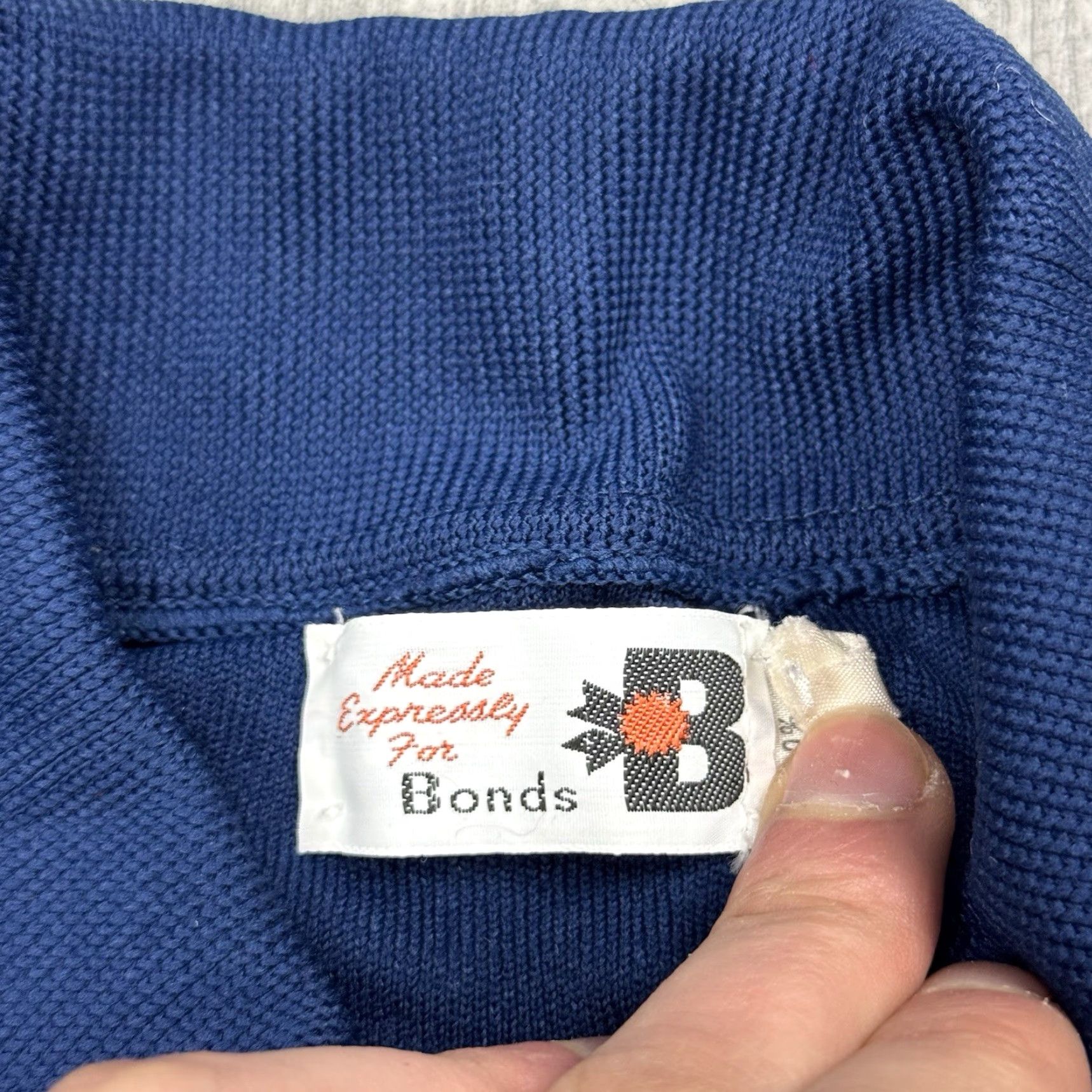 Vintage VINTAGE Puritan Knit Nylon Pullover Long Sleeve Collared Sweater LT Blue 60s 70s Preppy Mens Size US L / EU 52-54 / 3 - 3 Thumbnail