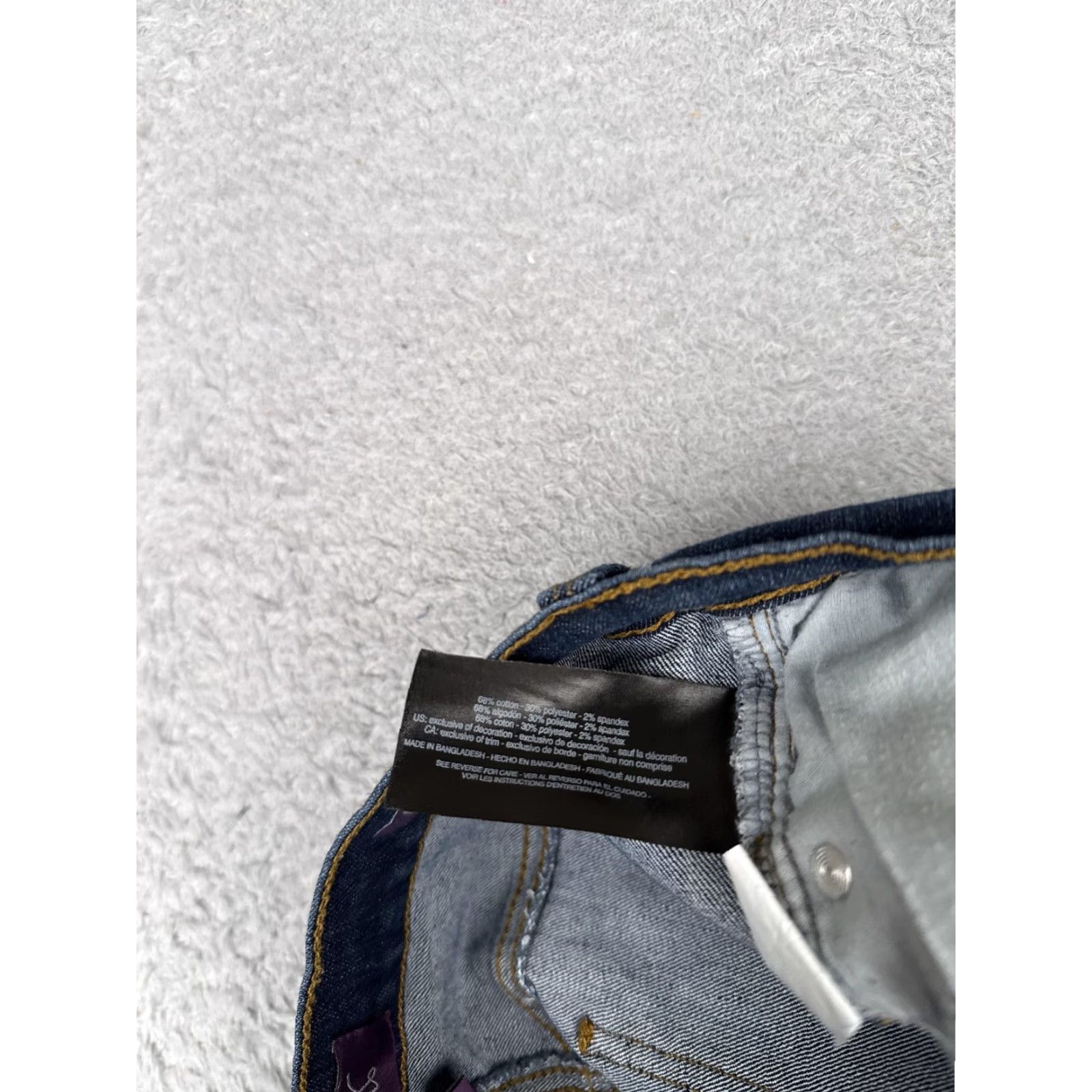 Gloria Vanderbilt Gloria Vanderbilt Amanda Bootcut Jeans Womens 8S Blue High Rise Stretch 29x30 Denim Jeans bootcut Womens 8S Blue Gloria Vanderbilt Amanda Size 30" / US 8 / IT 44 - 7 Thumbnail