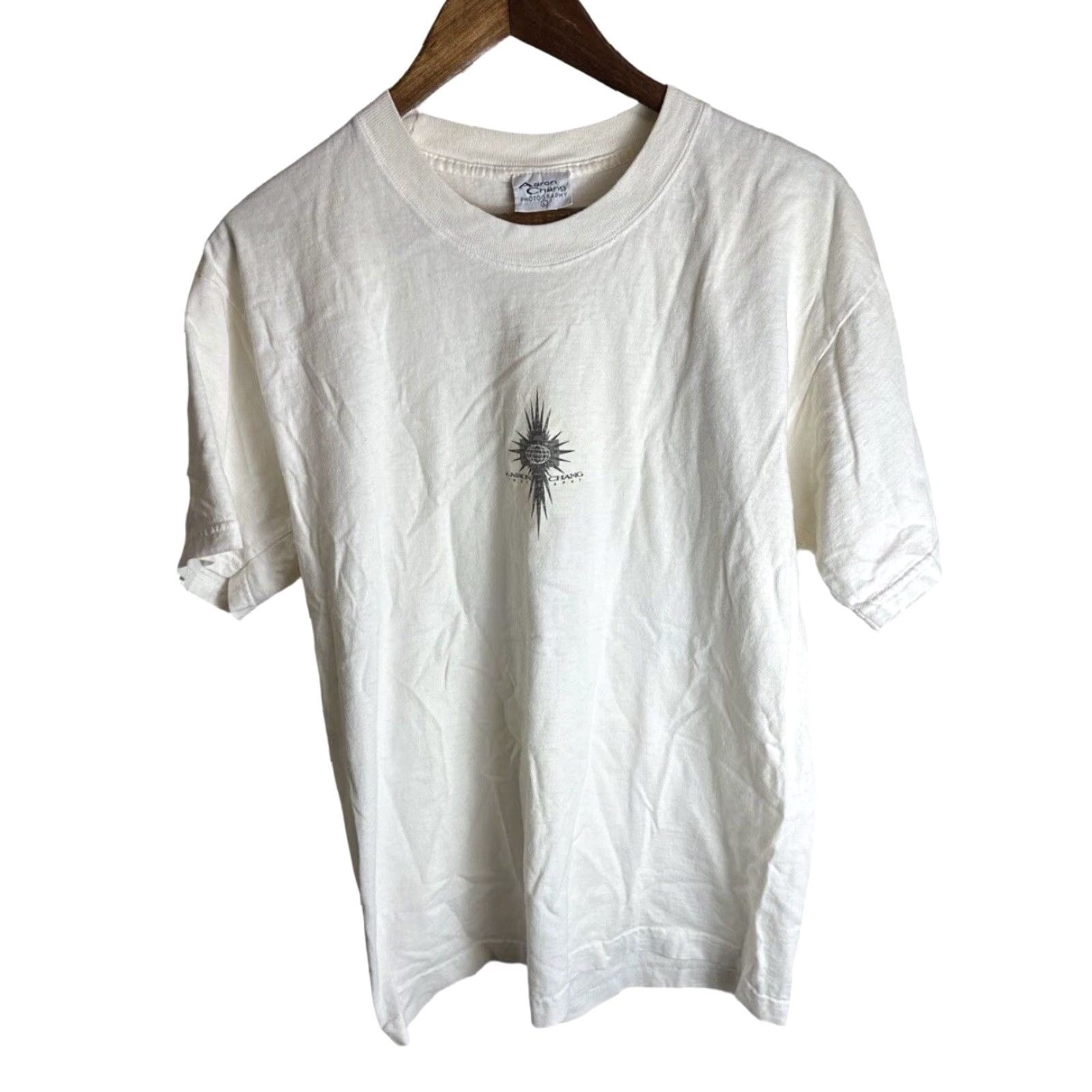 Vintage Aaron Chang Photography Men’s Model T Shirt Size Large