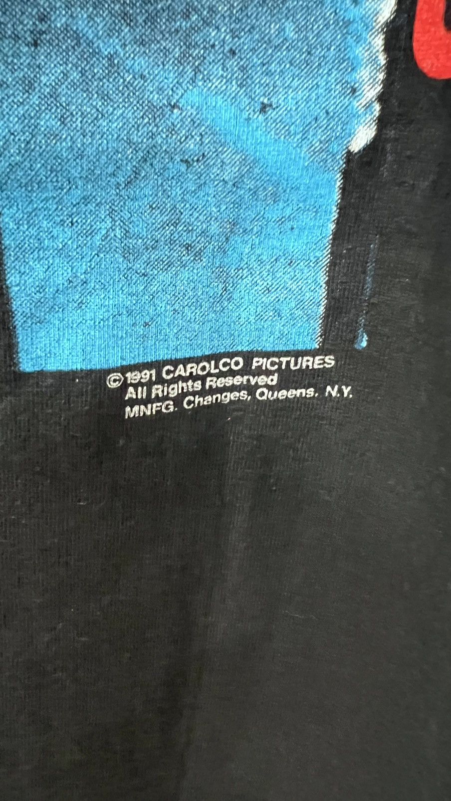 Vintage 1991 TERMINATOR 2 Judgement Day T2 I'll Be Back Tee Sz Large Size US L / EU 52-54 / 3 - 3 Thumbnail