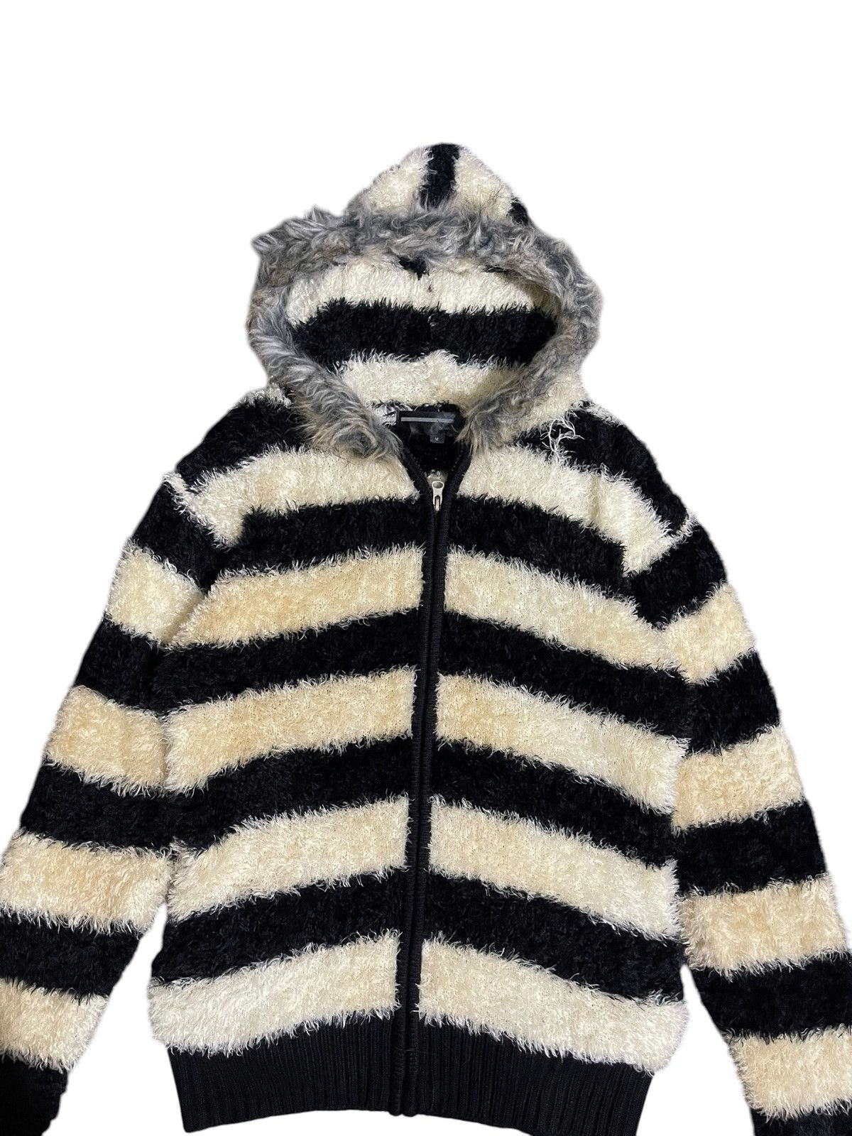 If Six Was Nine Commontage Japanese Mohair Fur Hoodie Number Nine Inspired Size US M / EU 48-50 / 2 - 3 Thumbnail