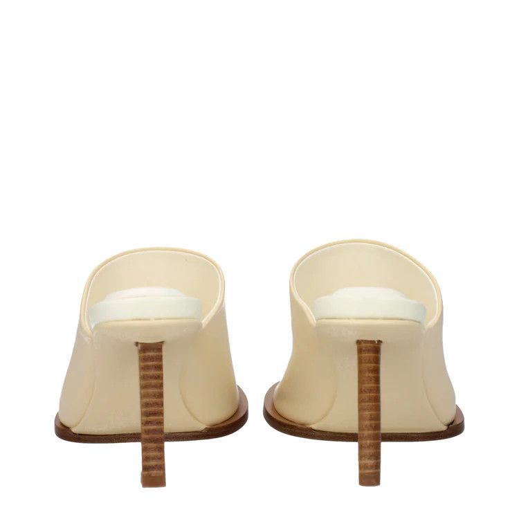 Jacquemus ob1o1e1124 Leather Sandals in Beige Size US 11 / IT 41 - 5 Thumbnail