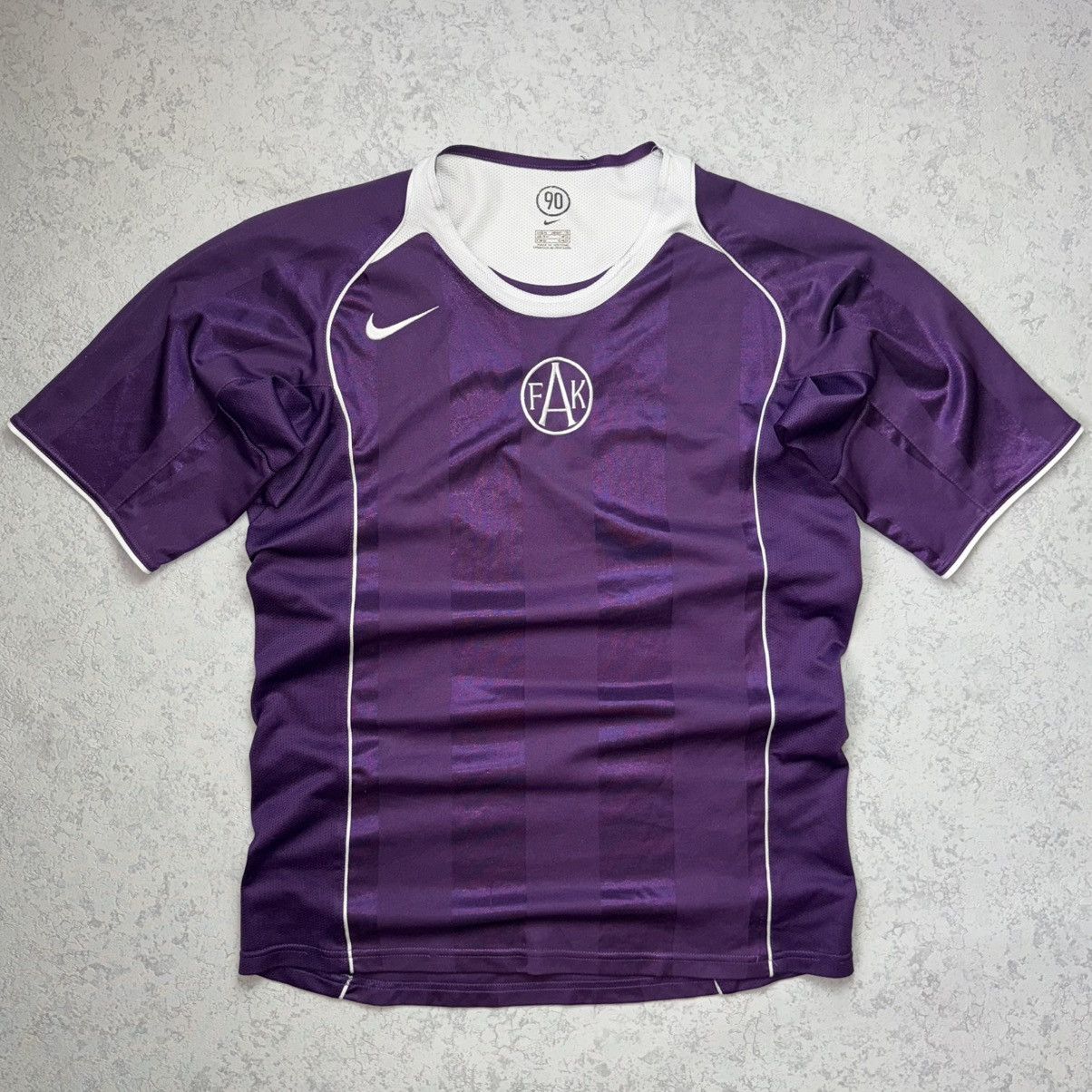 Nike VINTAGE AUSTRIA VIENNA WIEN 2005-06 FOOTBALL JERSEY Size US M / EU 48-50 / 2 - 1 Thumbnail