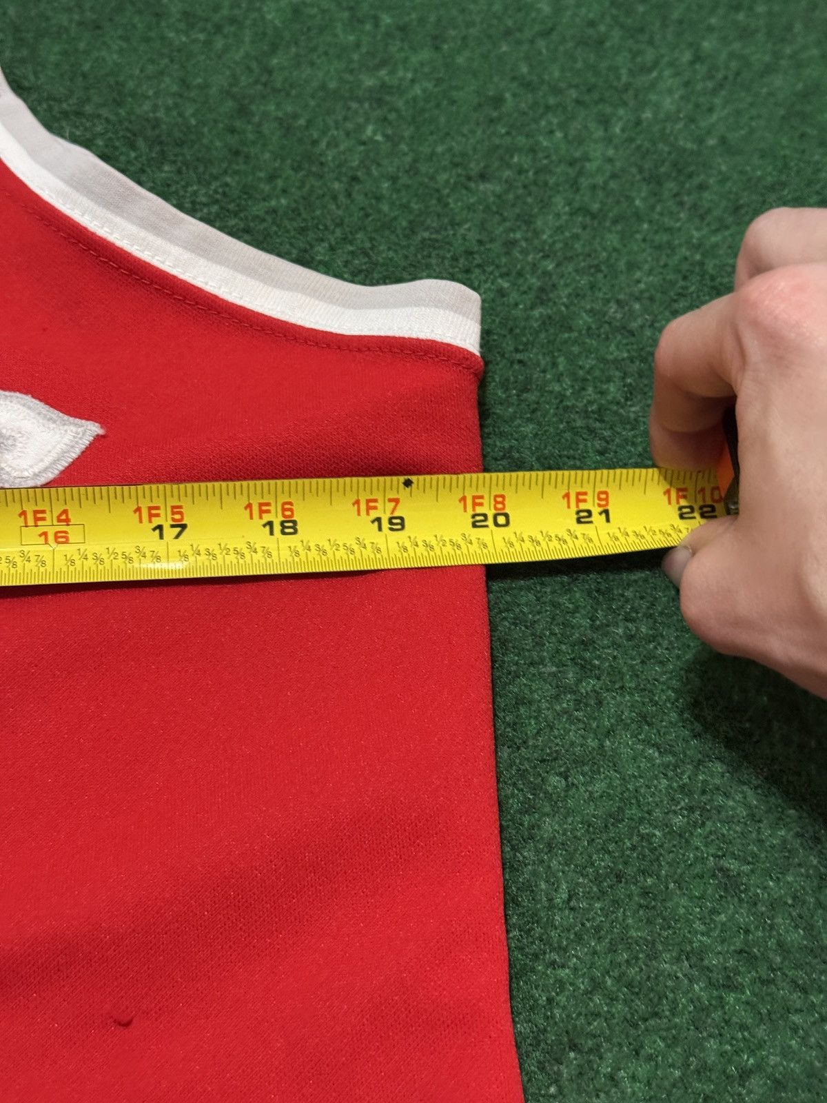 Vintage × Wilson Vintage 70s Wilson Red Basketball Large #53 East High Jersey Size US L / EU 52-54 / 3 - 5 Thumbnail
