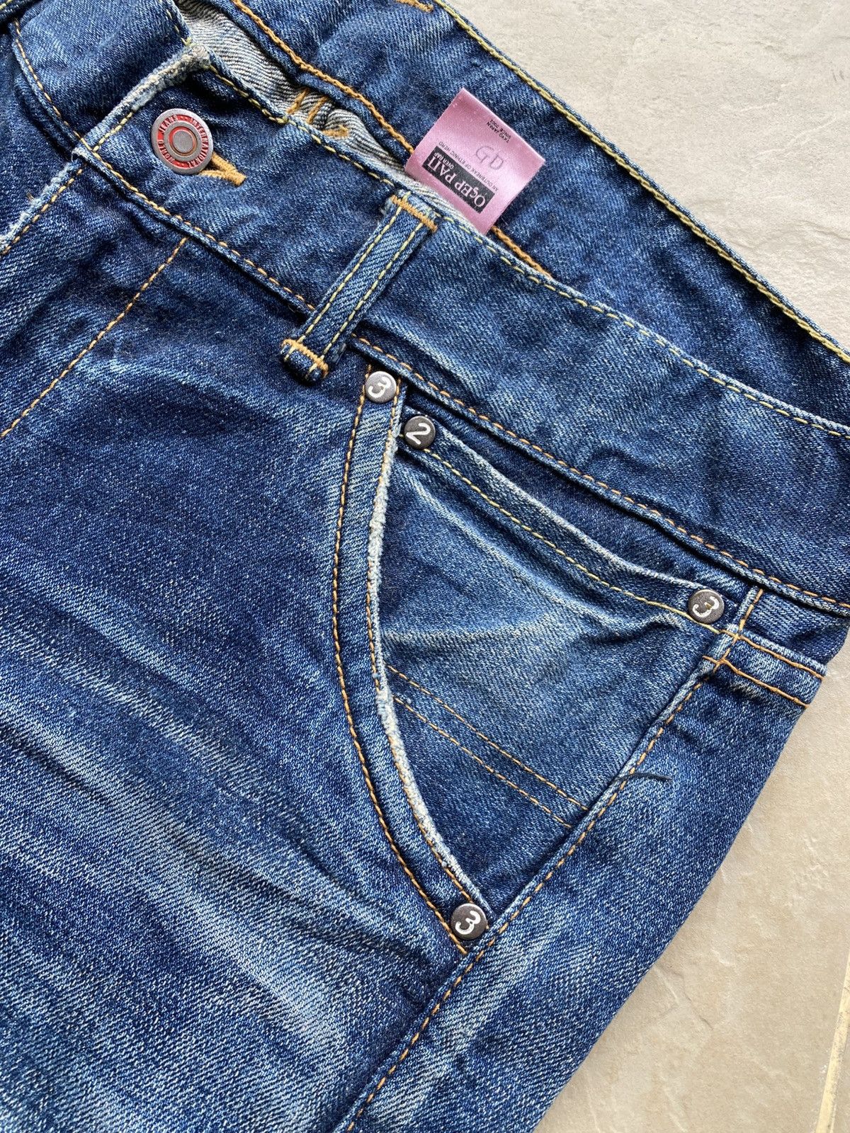 If Six Was Nine × Japanese Brand × Le Grande Bleu (L.G.B.) Osep pati flared jeans selvedge jeans Size US 33 - 6 Thumbnail
