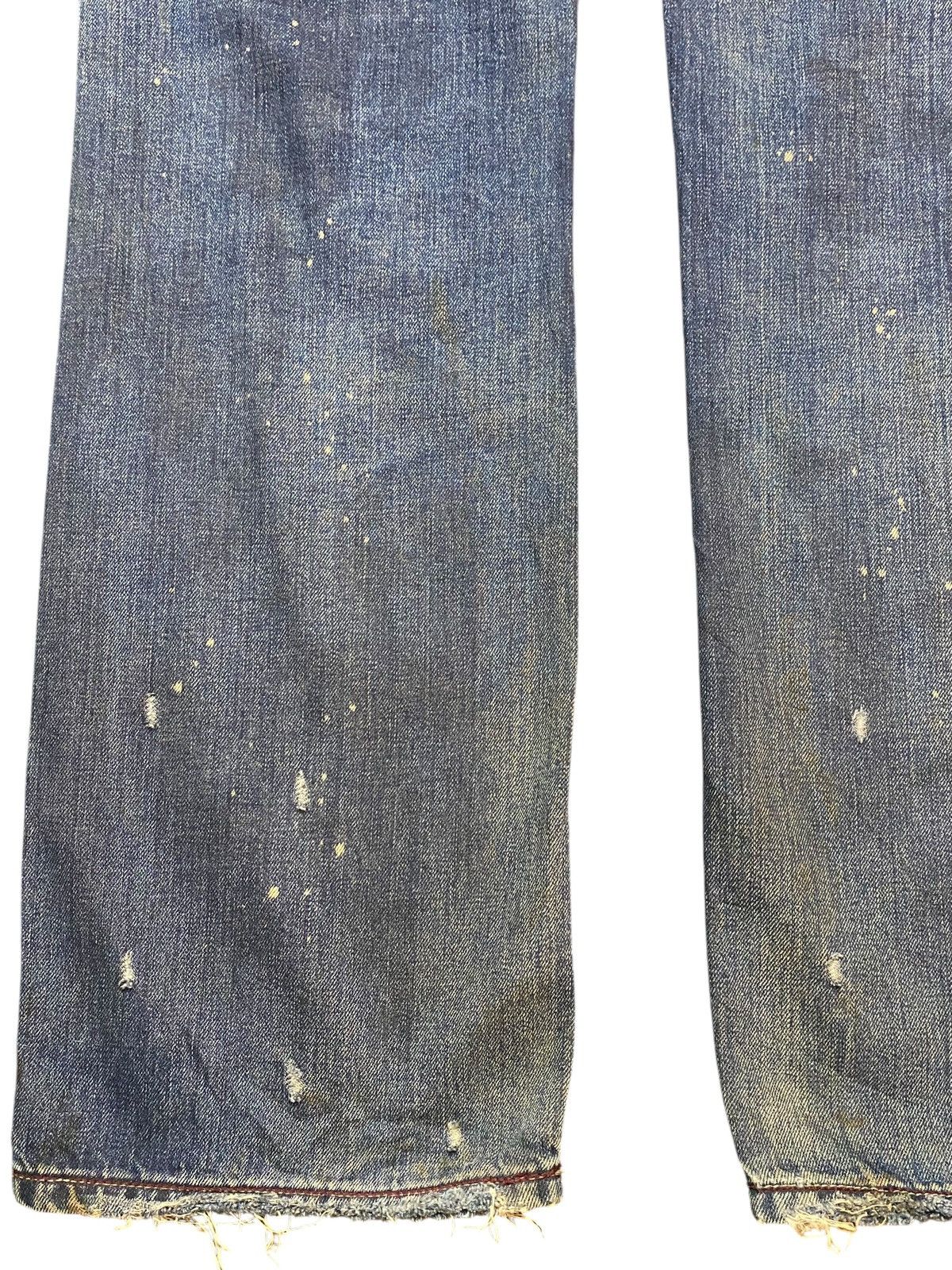 Diesel Black Gold Vintage Diesel Acid Wash Enough Baggy Distressed Jeans Size US 32 / EU 48 - 14 Thumbnail