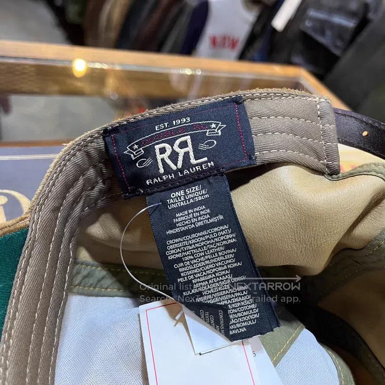 RRL Ralph Lauren RRL Ralph Lauren Suede Baseball Cap Size ONE SIZE - 6 Thumbnail