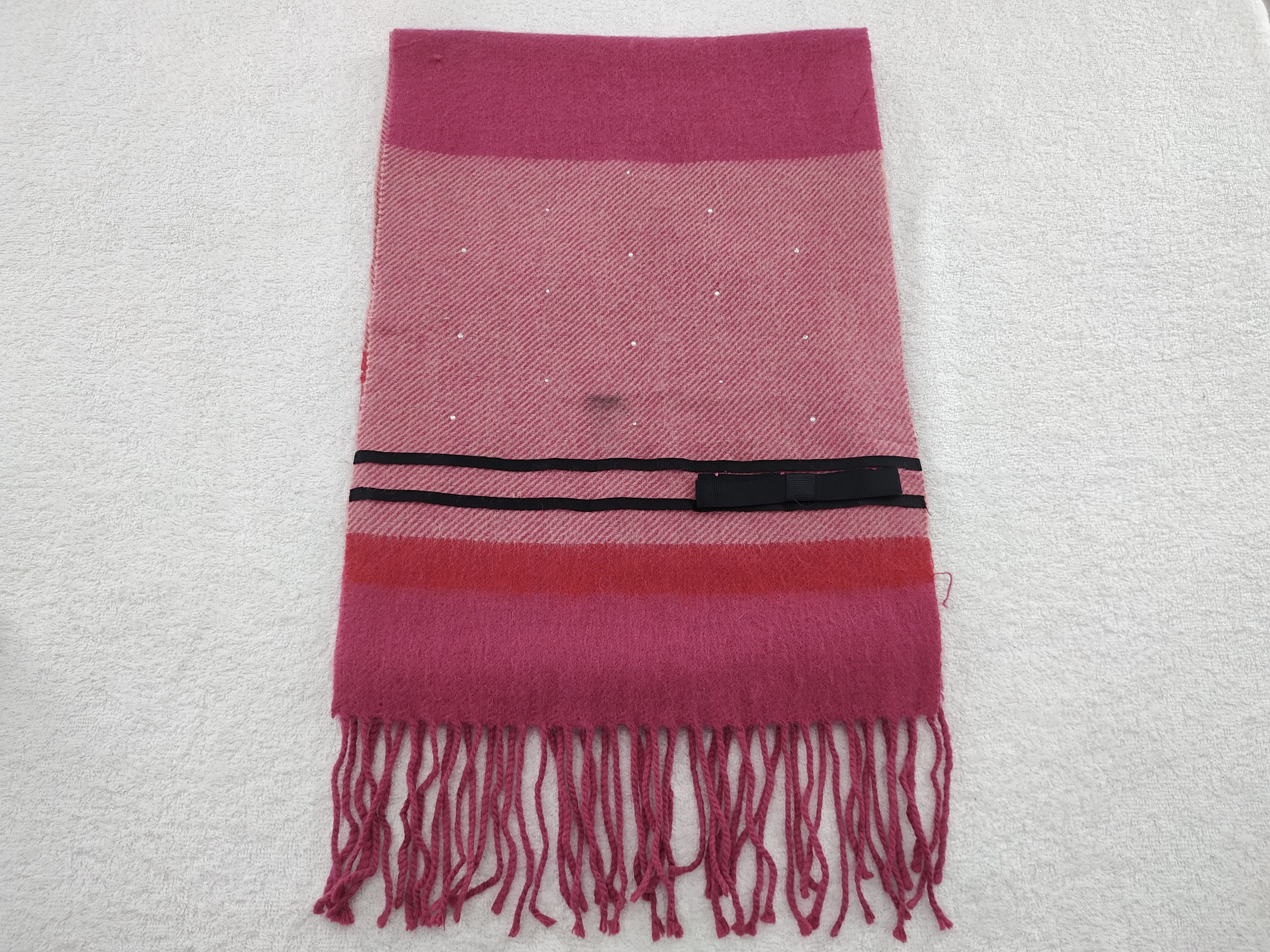 Lanvin Vintage Lanvin Scarf/Muffler/Neckwear MF418 Size ONE SIZE - 1 Thumbnail