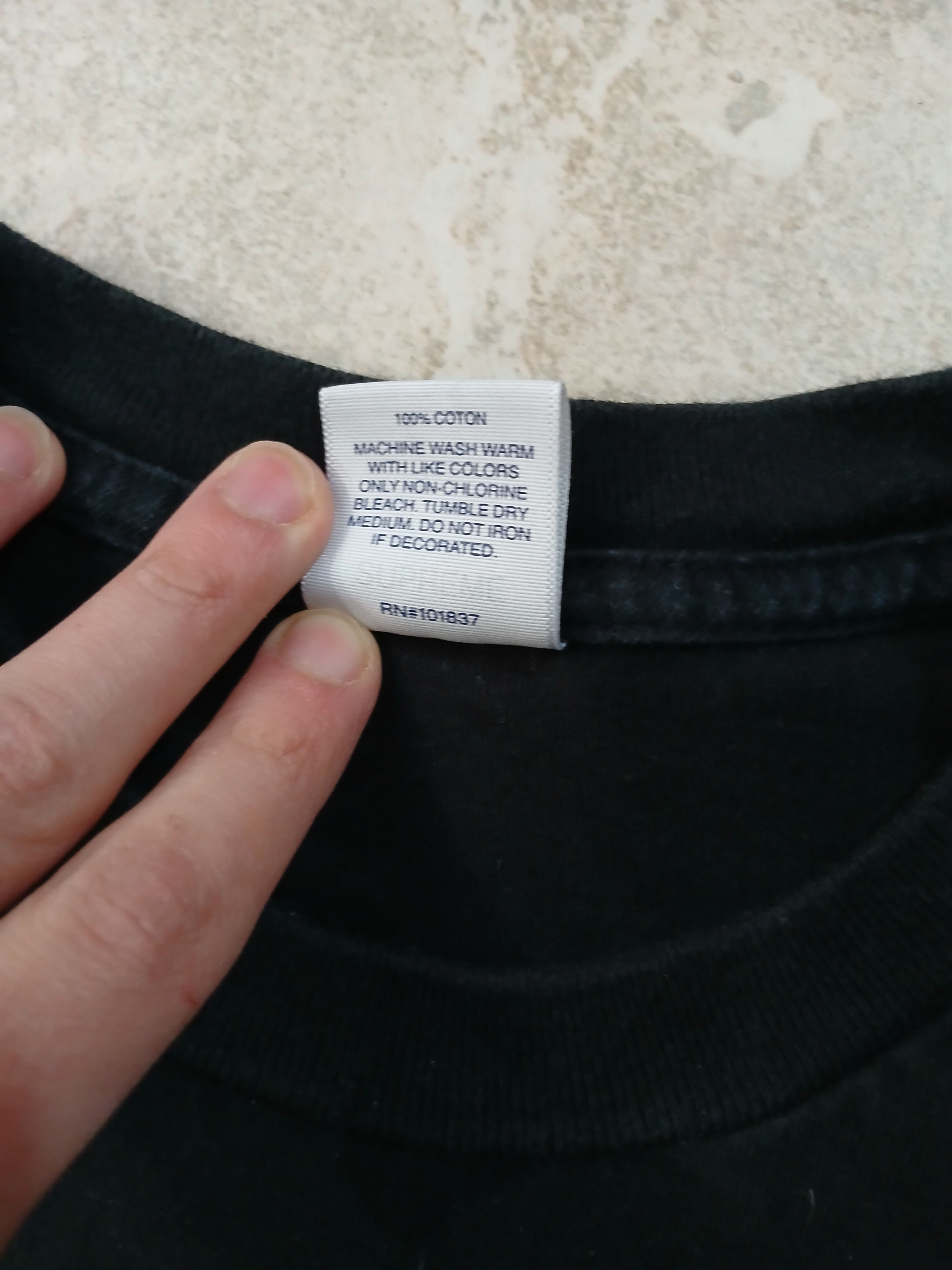 Supreme M - Supreme Original Sin Tee Black SS19 Size US M / EU 48-50 / 2 - 4 Thumbnail