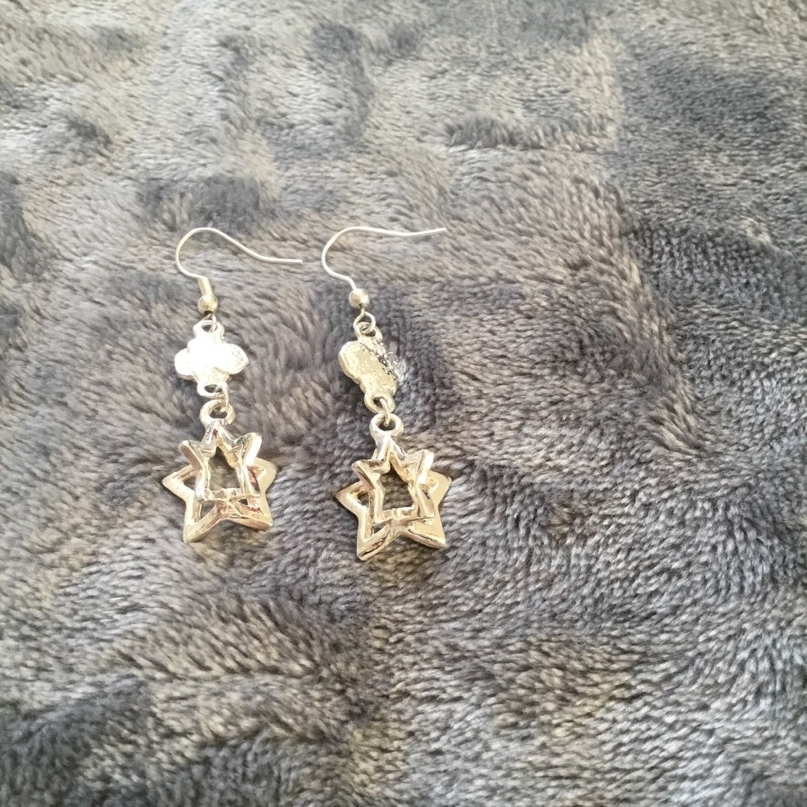 Other Silver Twinkle Star Earrings Size ONE SIZE - 5 Thumbnail