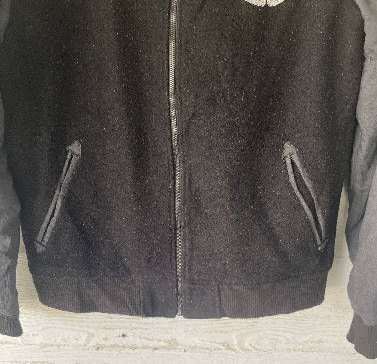In The Attic 🔥RARE🔥KARAKURI TAMASHI JACKET WOOL SUKAJAN JAPAN Size US L / EU 52-54 / 3 - 7 Thumbnail