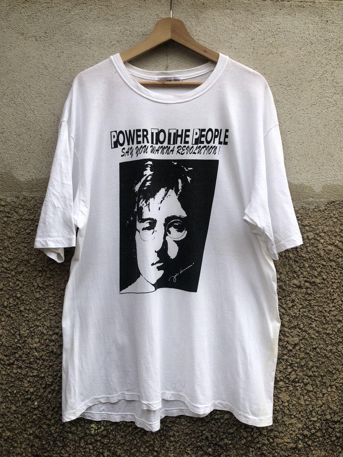 Rare‼️ Vintage 90s John Lennon Power To The People Tee