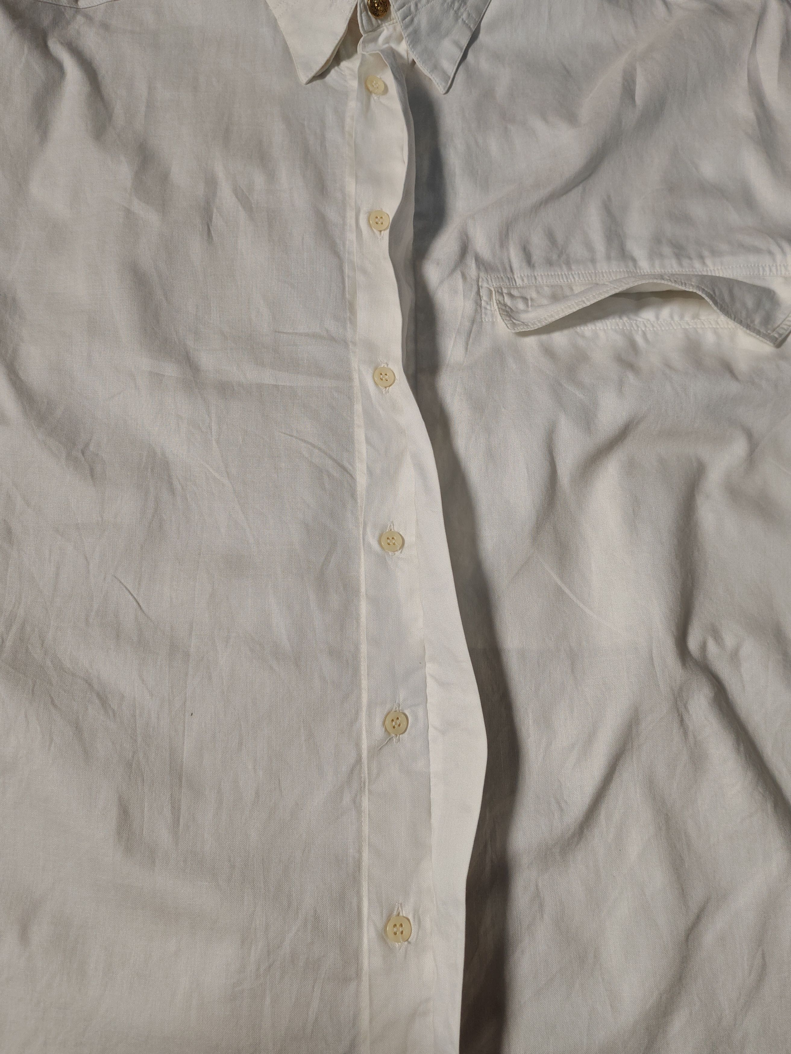 Versus Versace Versus Versace 90s Gold Lion Shirts Long Sleeves Italy 15 ¾ Size US L / EU 52-54 / 3 - 5 Thumbnail
