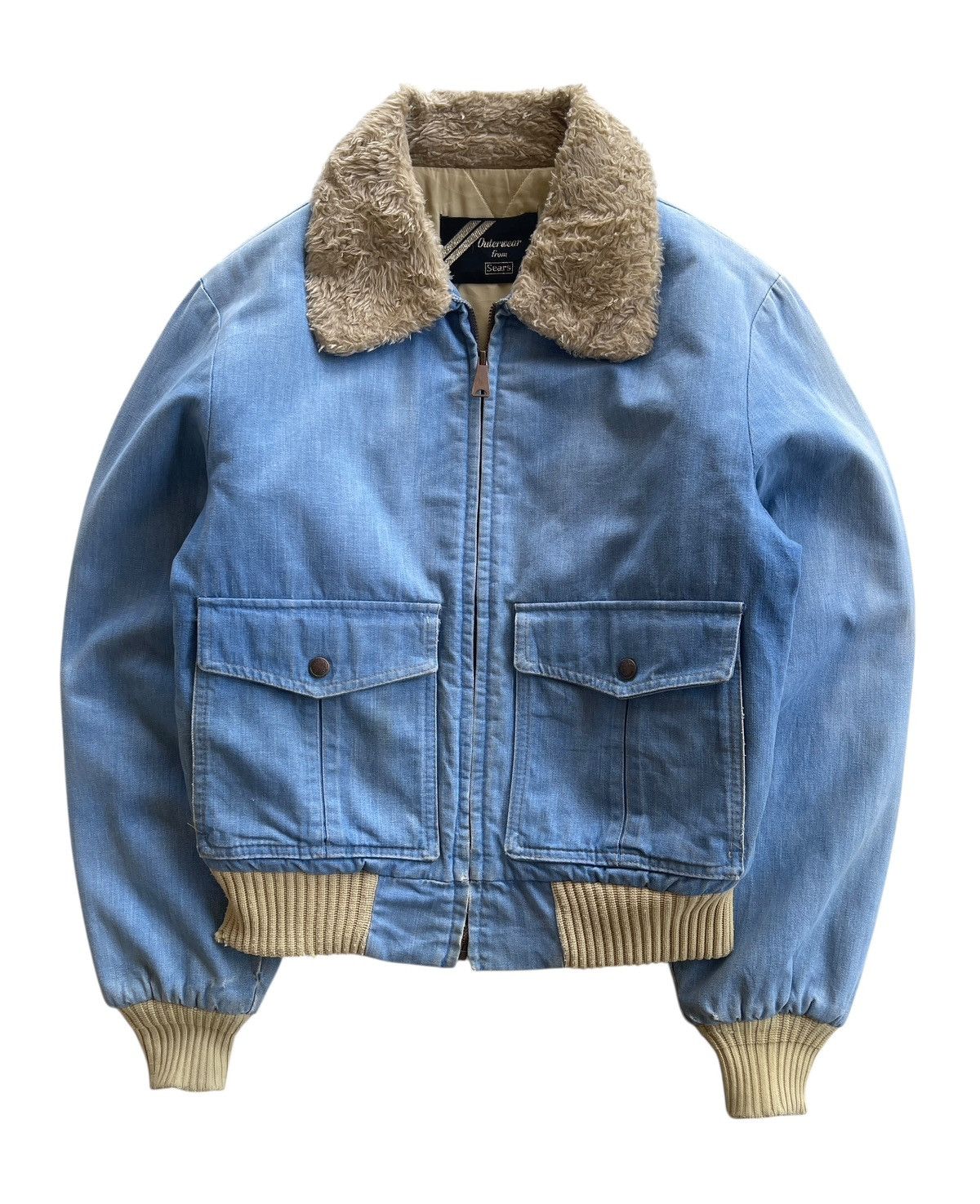 Sears 1970s Sears Roebucks BOA Jacket Size US S / EU 44-46 / 1 - 1 Thumbnail