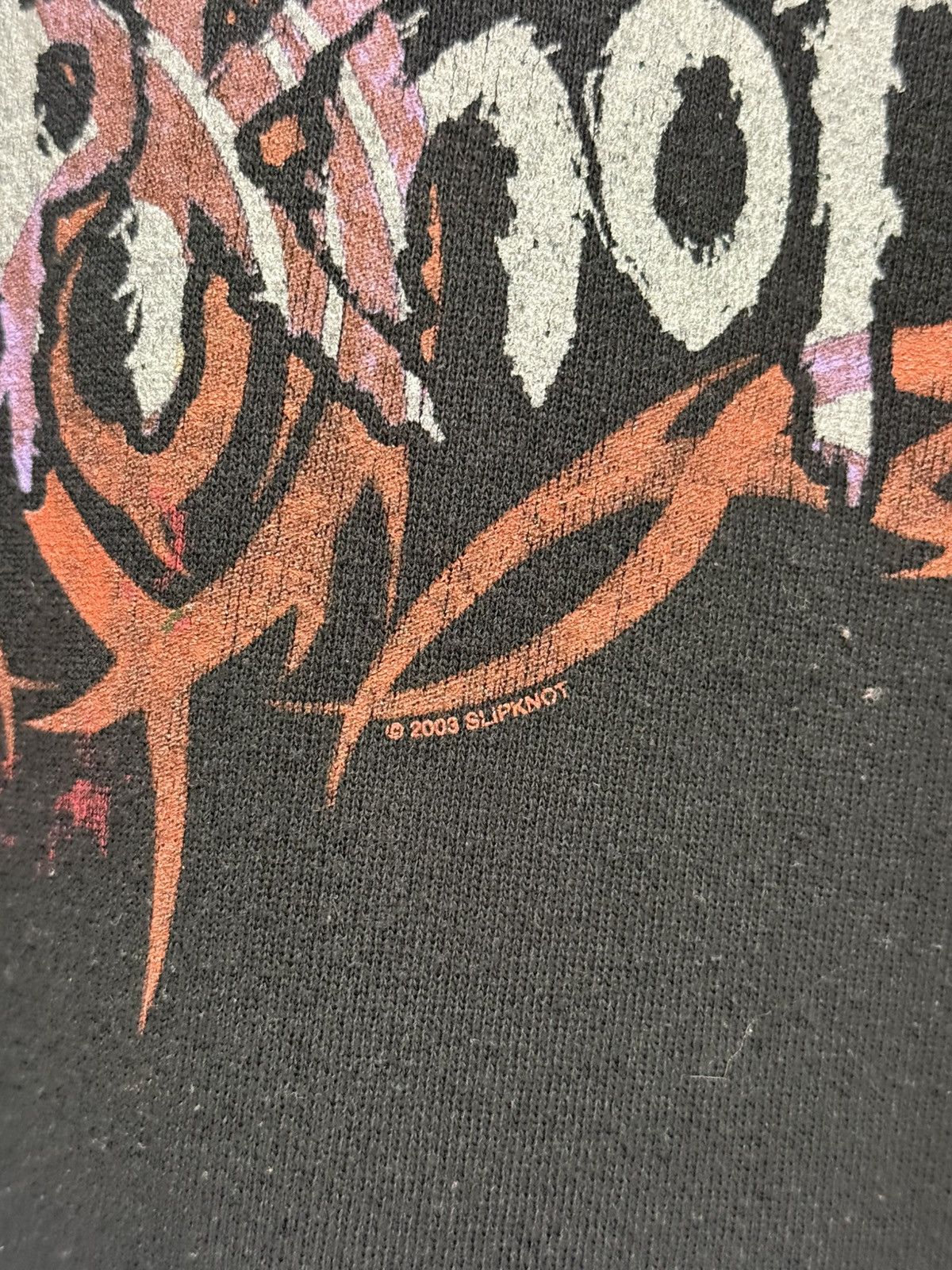 Slipknot 🔥Vintage Slipknot 2003 Tribal Logo Hoodie Balenciaga Style Size US M / EU 48-50 / 2 - 3 Thumbnail