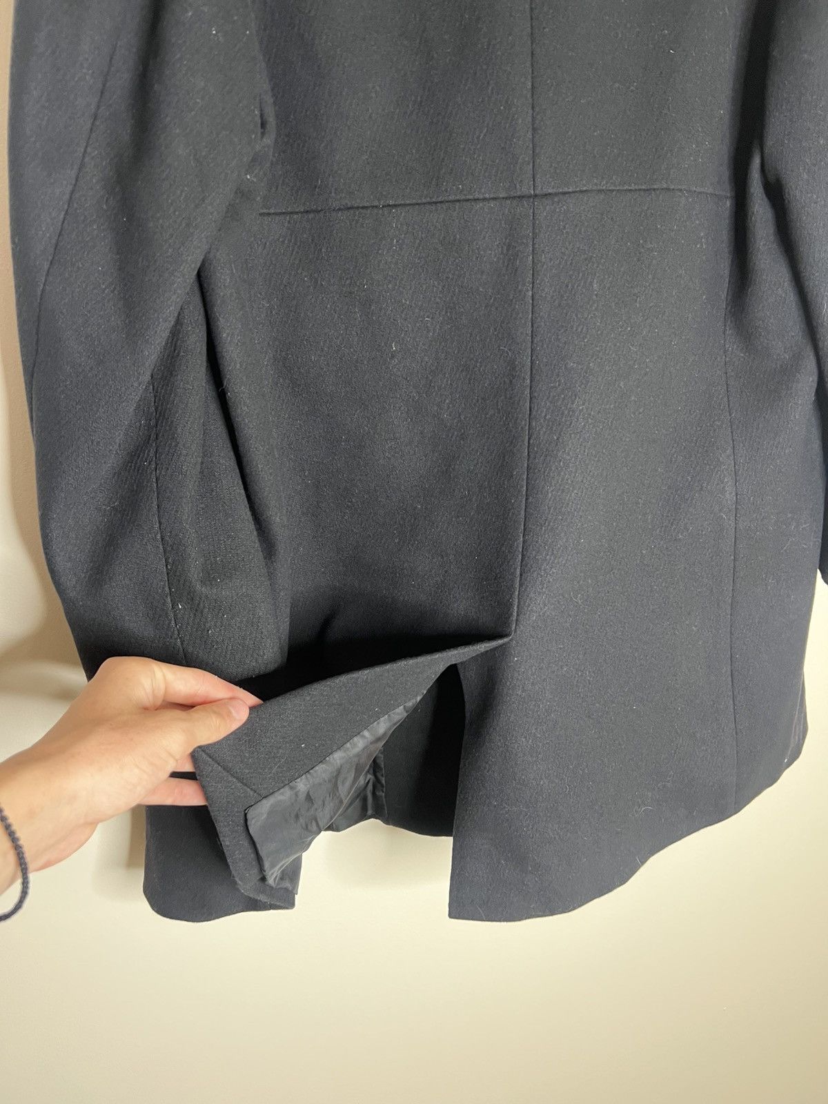 Miu Miu MIU MIU Double-Breasted Wool Coat🧥 Size L / US 10 / IT 46 - 21 Thumbnail