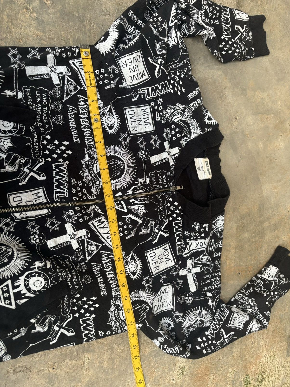 Hysteric Glamour × If Six Was Nine × Japanese Brand Y2k Rock Candy Poem Ifsixwasnine Lgb Style Sweatshirt Size US M / EU 48-50 / 2 - 9 Thumbnail