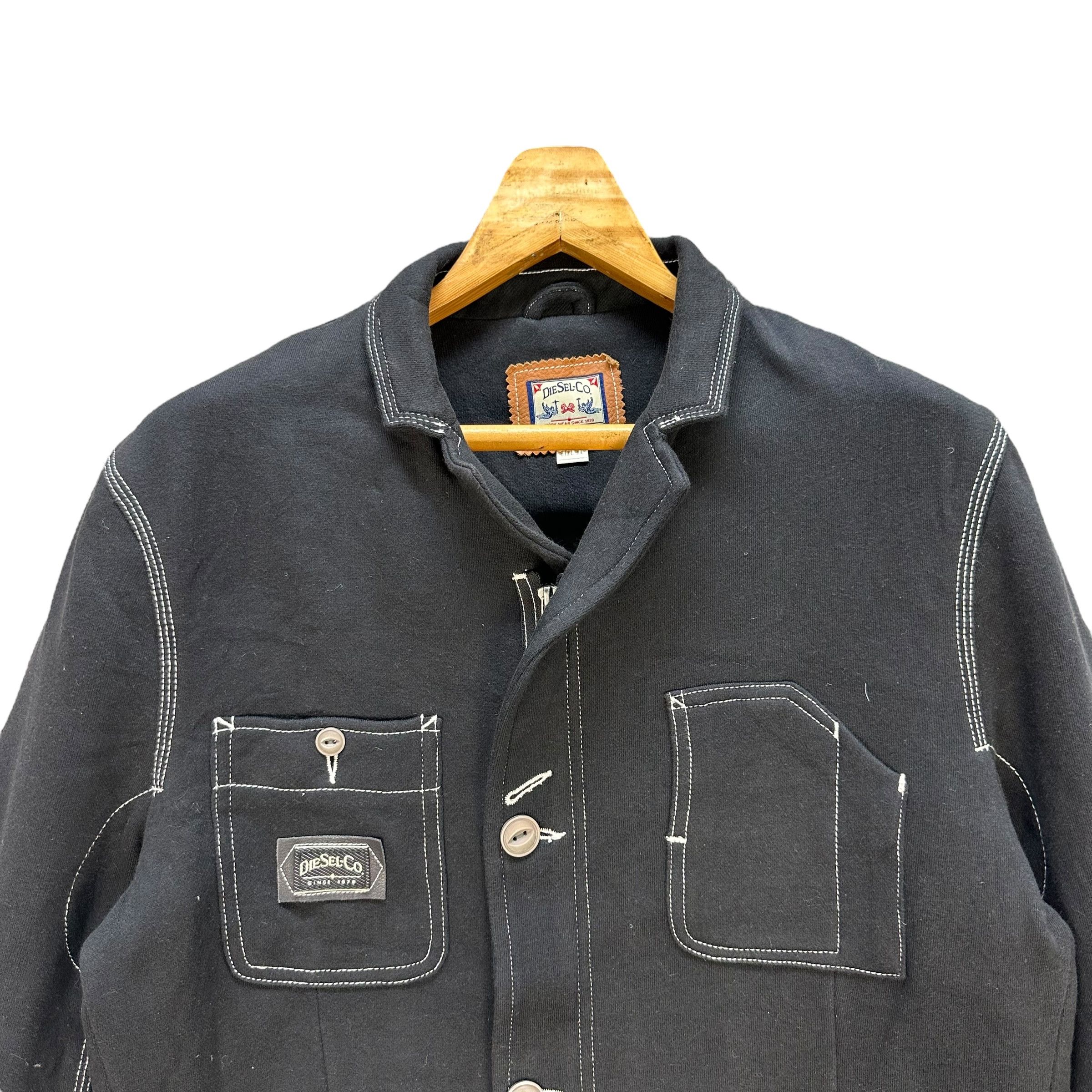 Diesel DIESEL Four Pocket Tartan Lined Work Jacket #A41-0935 Size US XL / EU 56 / 4 - 2 Thumbnail