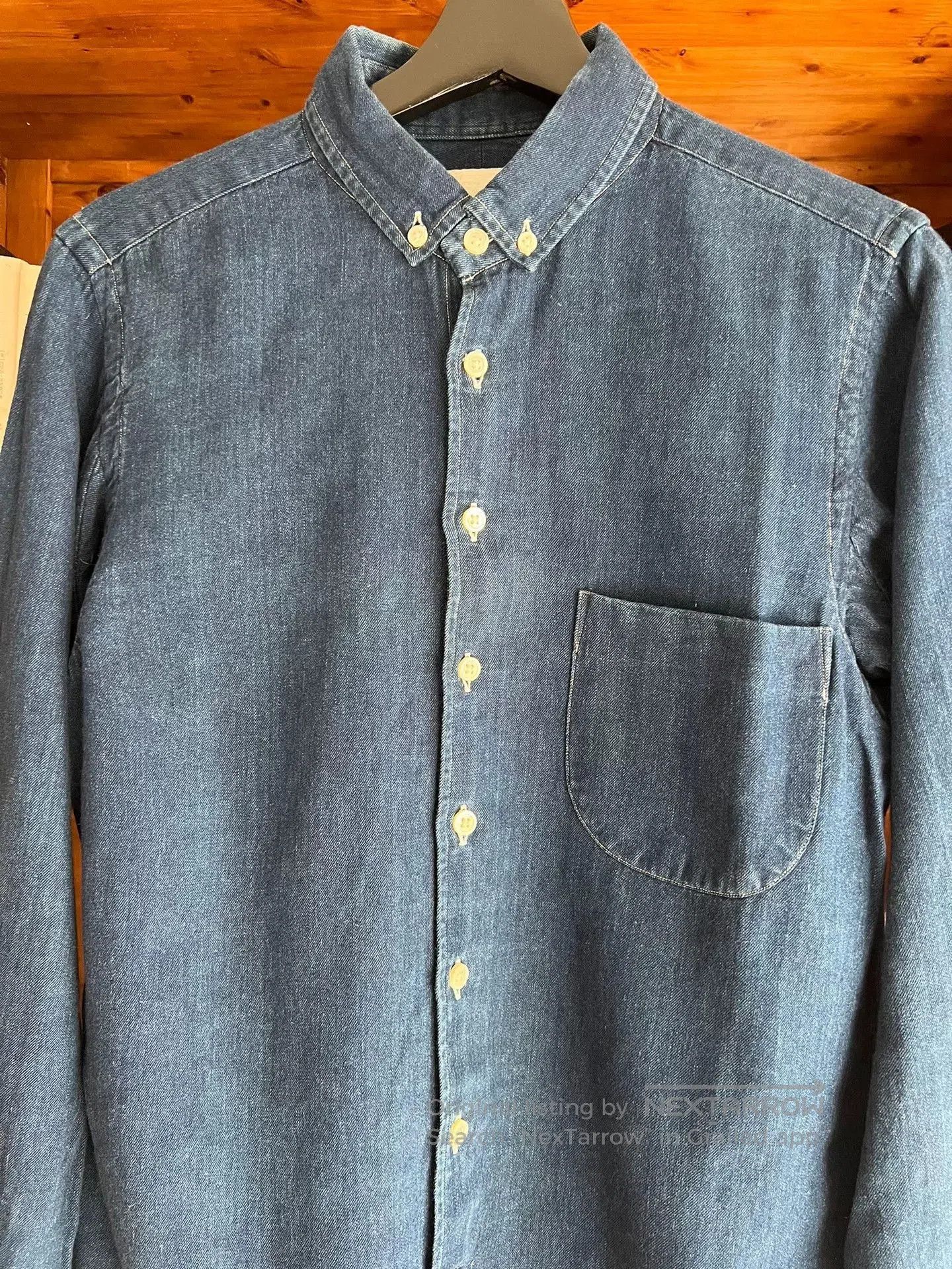 Nanamica Nanamica Japanese Indigo Denim Shirt. Size US S / EU 44-46 / 1 - 6 Thumbnail