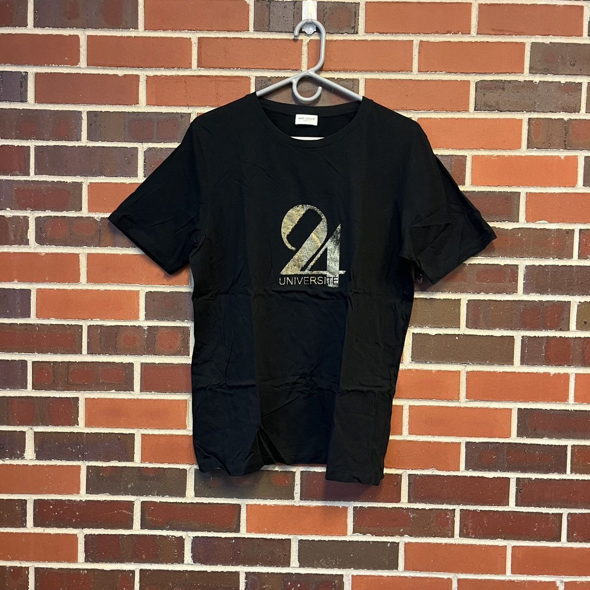 Saint Laurent Paris University Tee Grailed