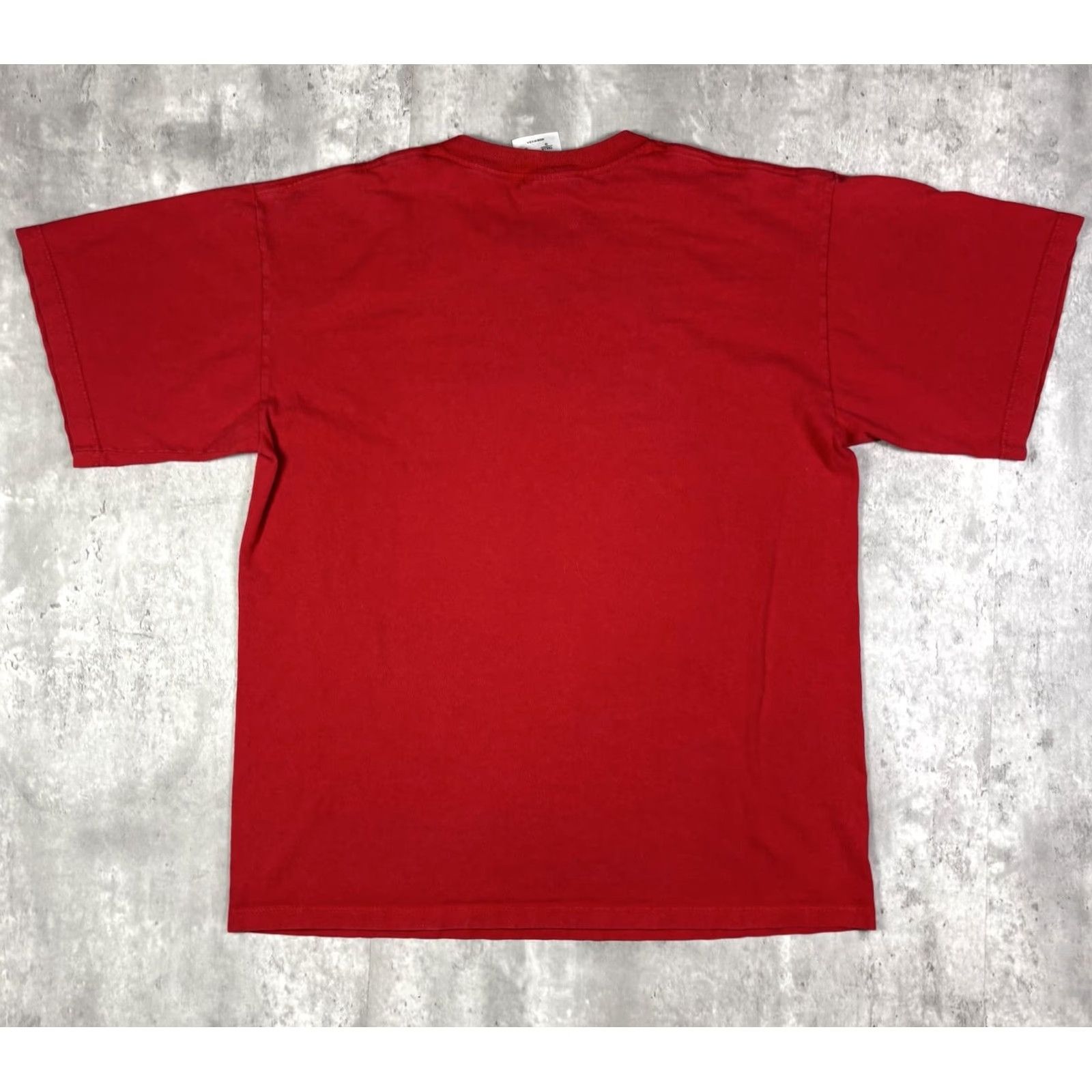 Adidas VINTAGE Adidas Swim Athletics Red T Shirt Mens L Large Cotton Crew Neck Graphic Print 90s Sports Captain America Size US L / EU 52-54 / 3 - 2 Thumbnail