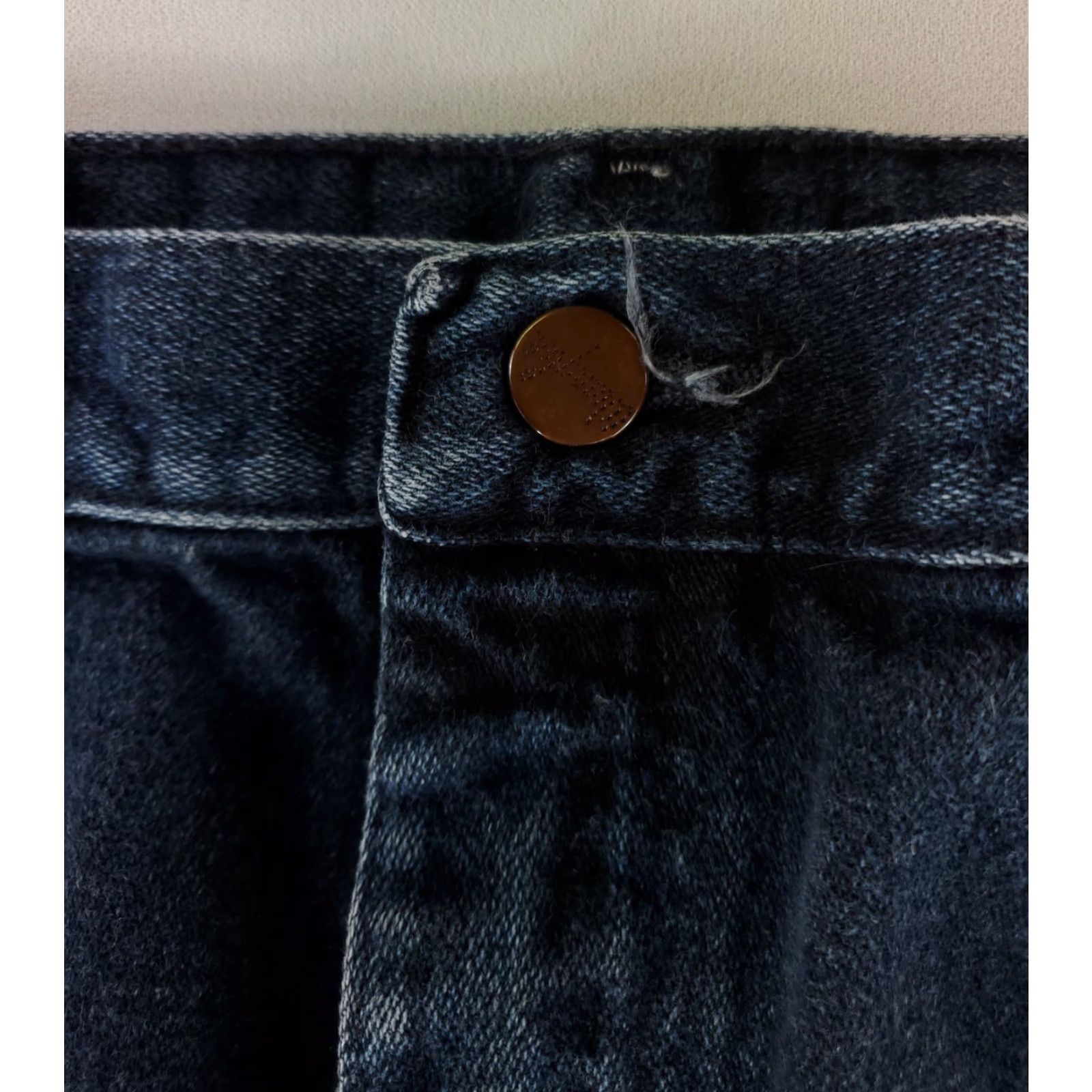 Wrangler VINTAGE Wrangler Jeans 90s 936NTF Dark Blue Made USA Mens 34x36 Jeans Regular Blue Mens Straight 34 36 Size US 34 / EU 50 - 3 Thumbnail