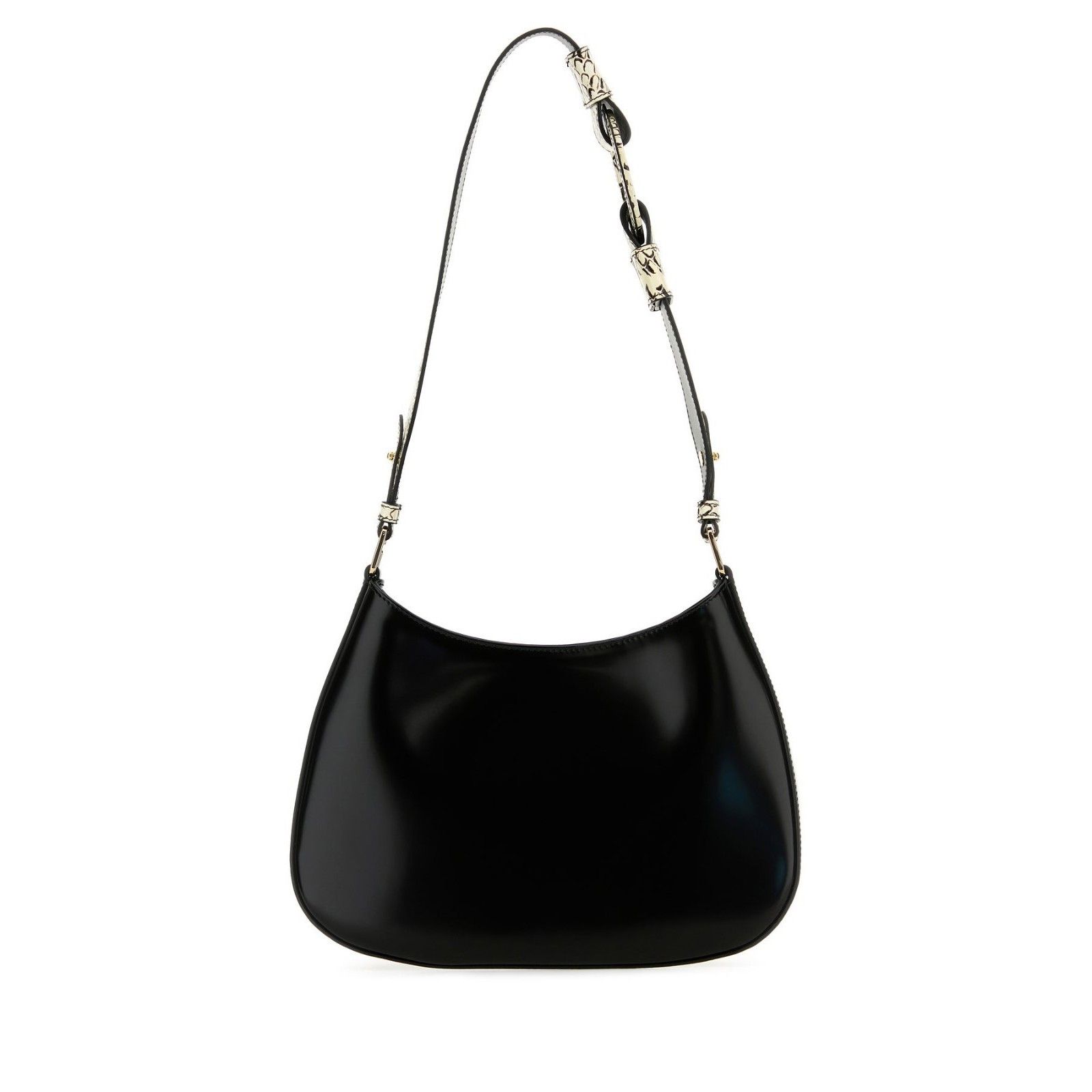 Prada PRADA Cleo Black Leather Shoulder Bag New And Authentic Size ONE SIZE - 3 Thumbnail