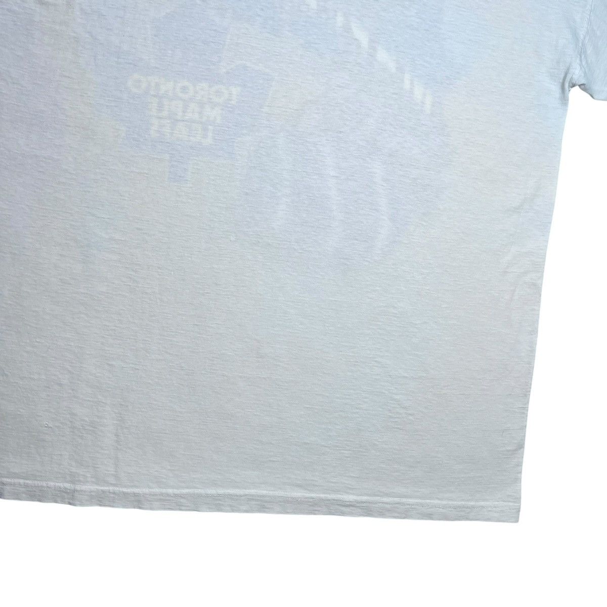 NHL Vintage 90s NHL Toronto Maple Leafs Hockey Spell Out T-Shirt Size US XL / EU 56 / 4 - 16 Thumbnail