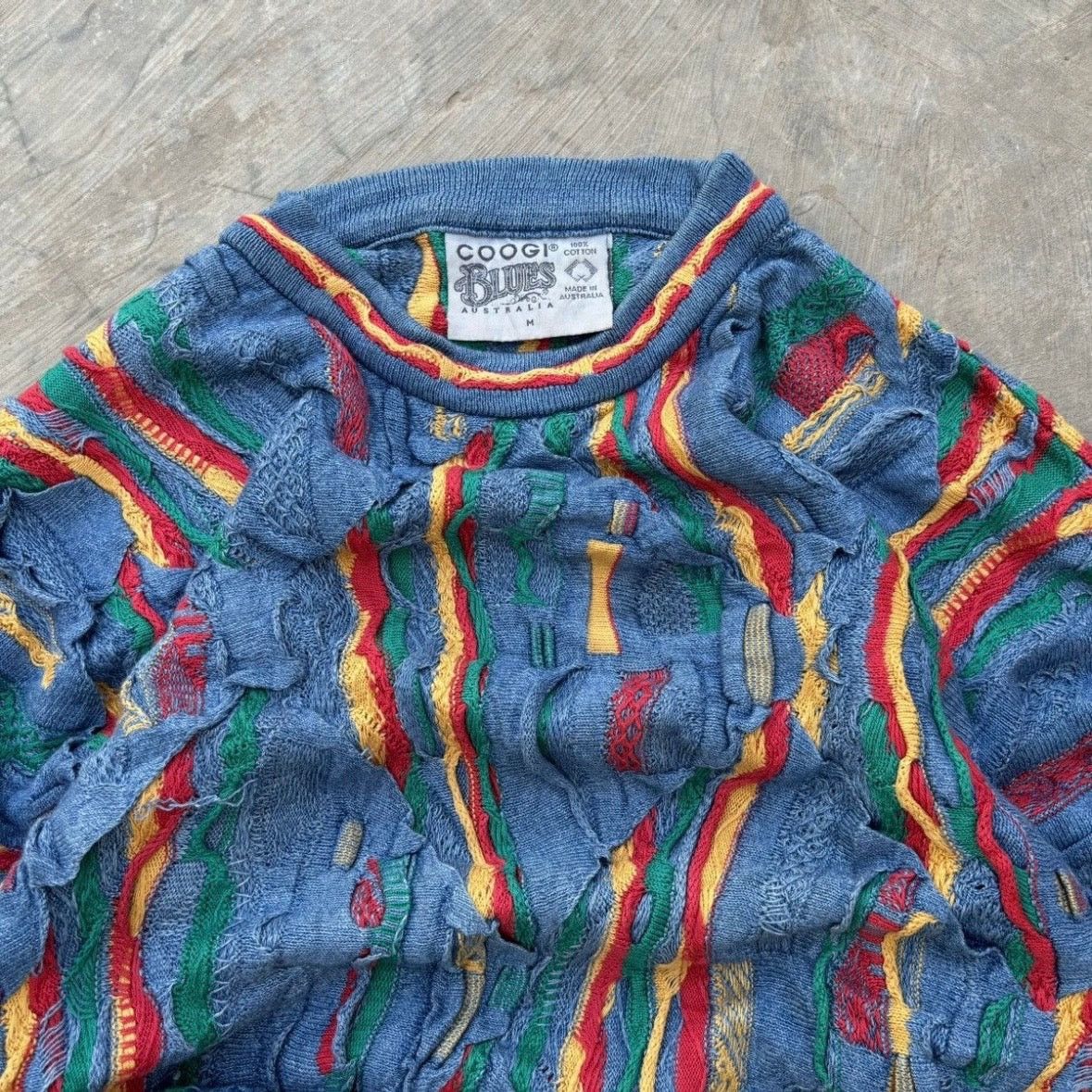 Coogi 90s Vintage Coogi 3D Knit Sweater Size US L / EU 52-54 / 3 - 2 Thumbnail