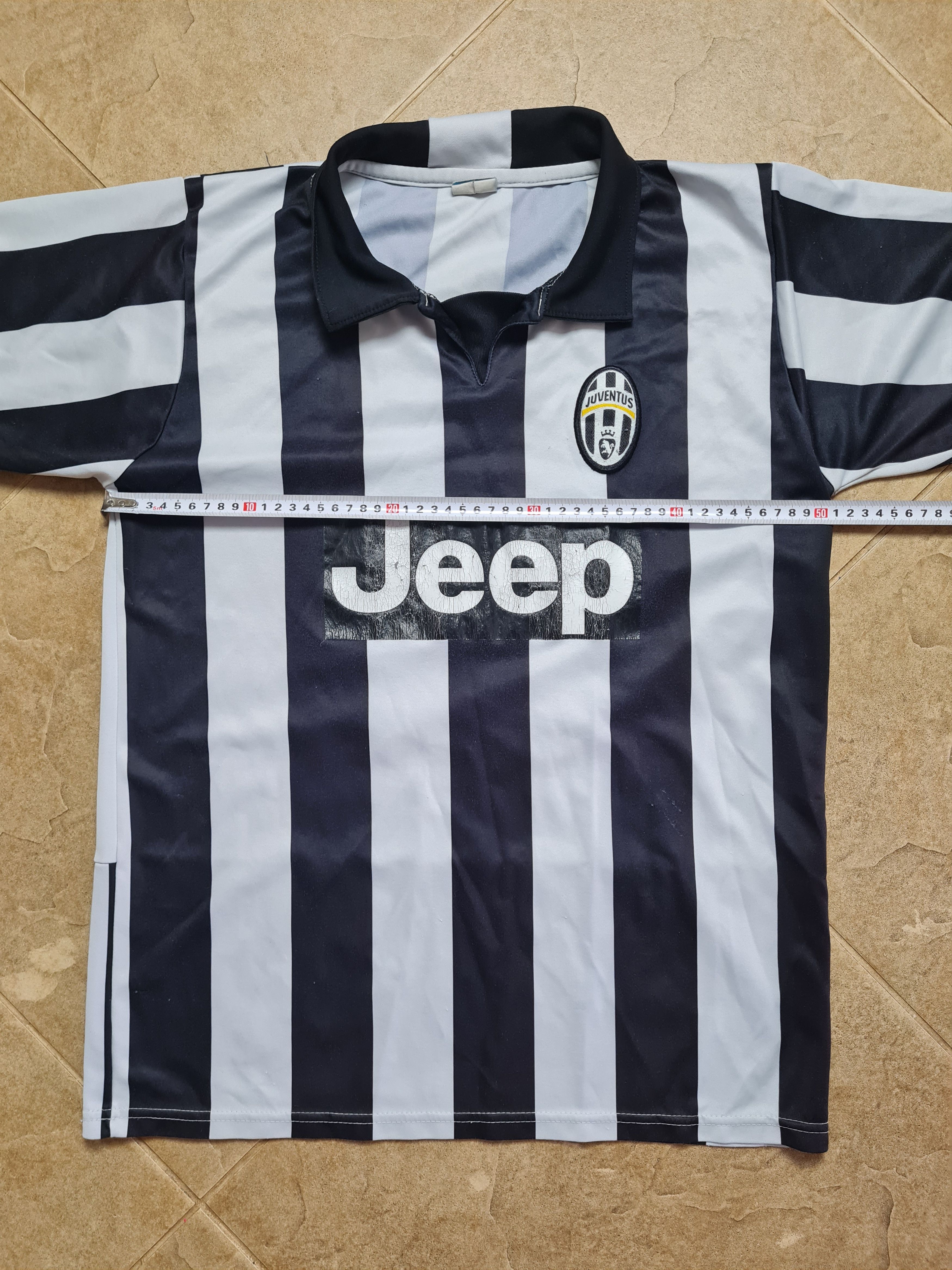 Other Vintage JEEP Football shirt JUVENTUS TEVEZ #10 Jersey soccer Size US M / EU 48-50 / 2 - 12 Thumbnail