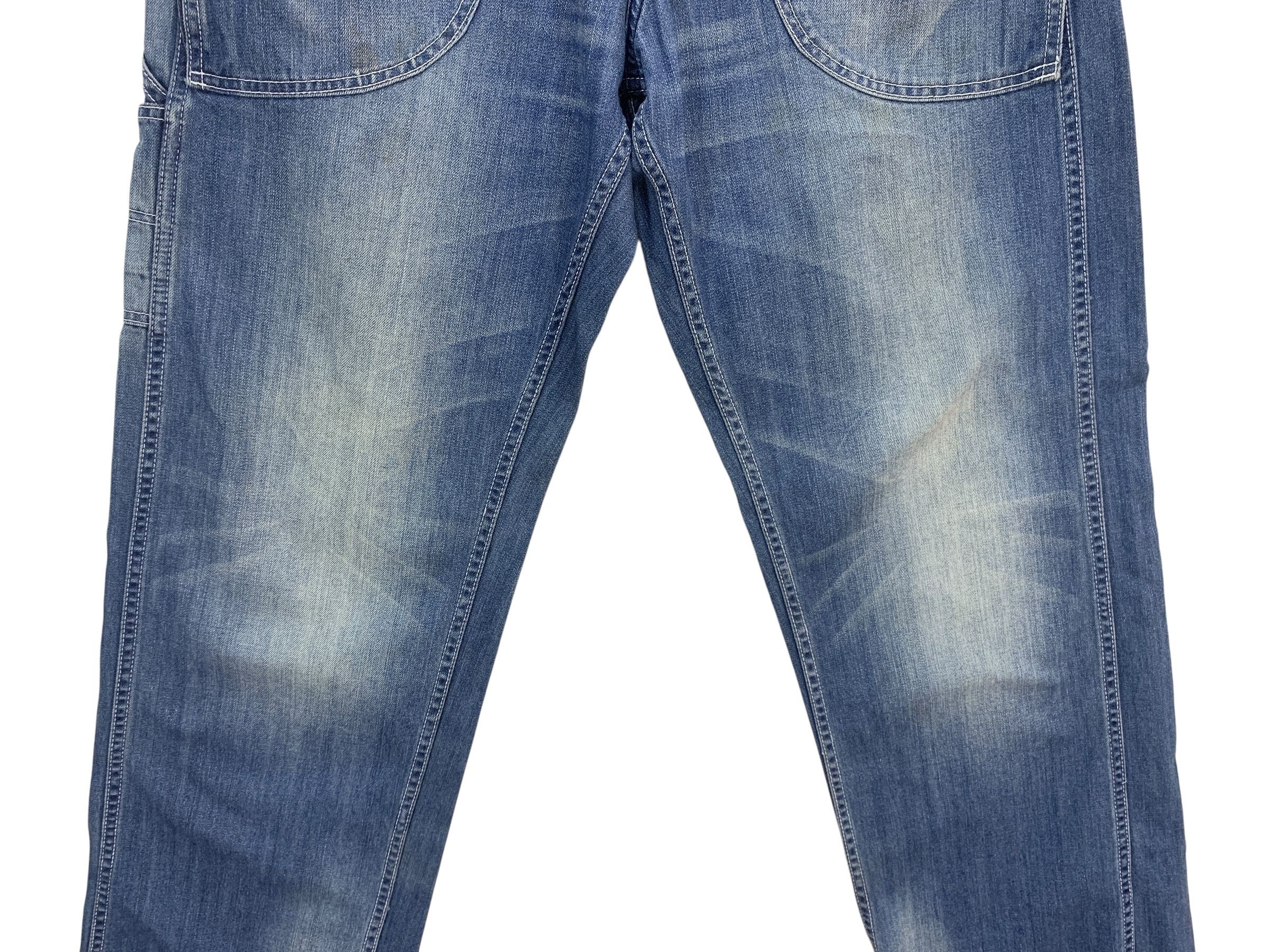 Japanese Brand Ranch Carpenter Workwear Dungarees Japanese Jeans Size 32 Size US 32 / EU 48 - 4 Thumbnail