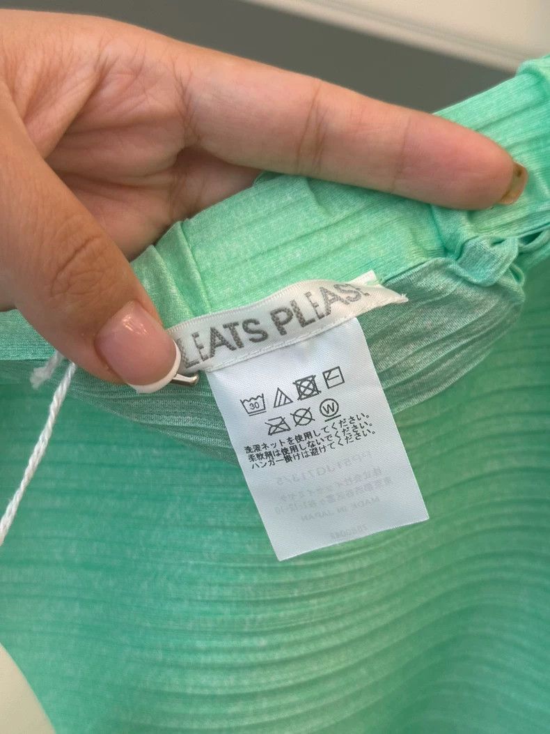 Issey Miyake Issey Miyake size:5 Green spring skirt Size 42" / US 20 - 5 Thumbnail