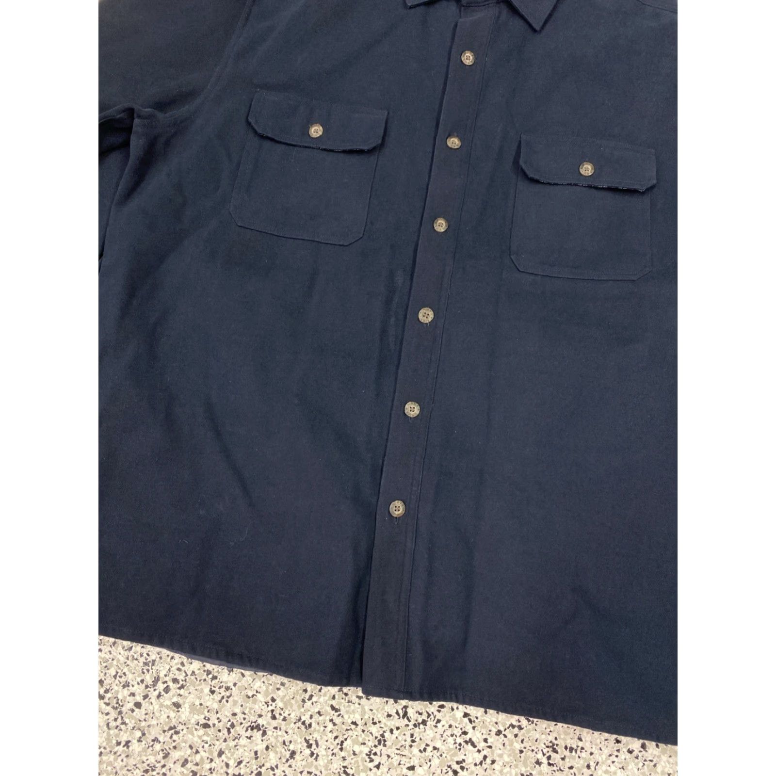 Levi's VINTAGE Levi's Shirt Mens XL Button-Down Red Tab Double Pocket Casual 90s Heavy Blue Cotton Twill Size US XL / EU 56 / 4 - 5 Thumbnail