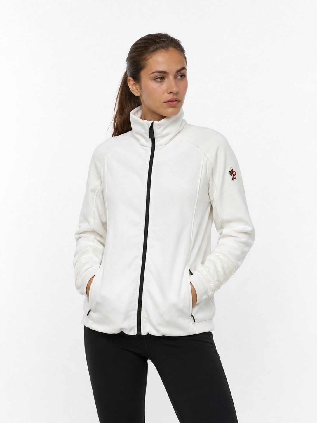 Moncler Maglia Cardigan White | Grailed