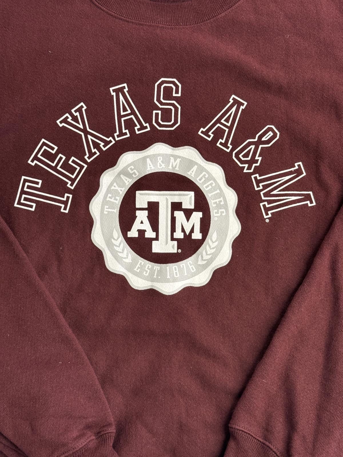Designer Vintage Texas A&M Aggies Crewneck Champion Reverse Weave S Size US S / EU 44-46 / 1 - 3 Thumbnail