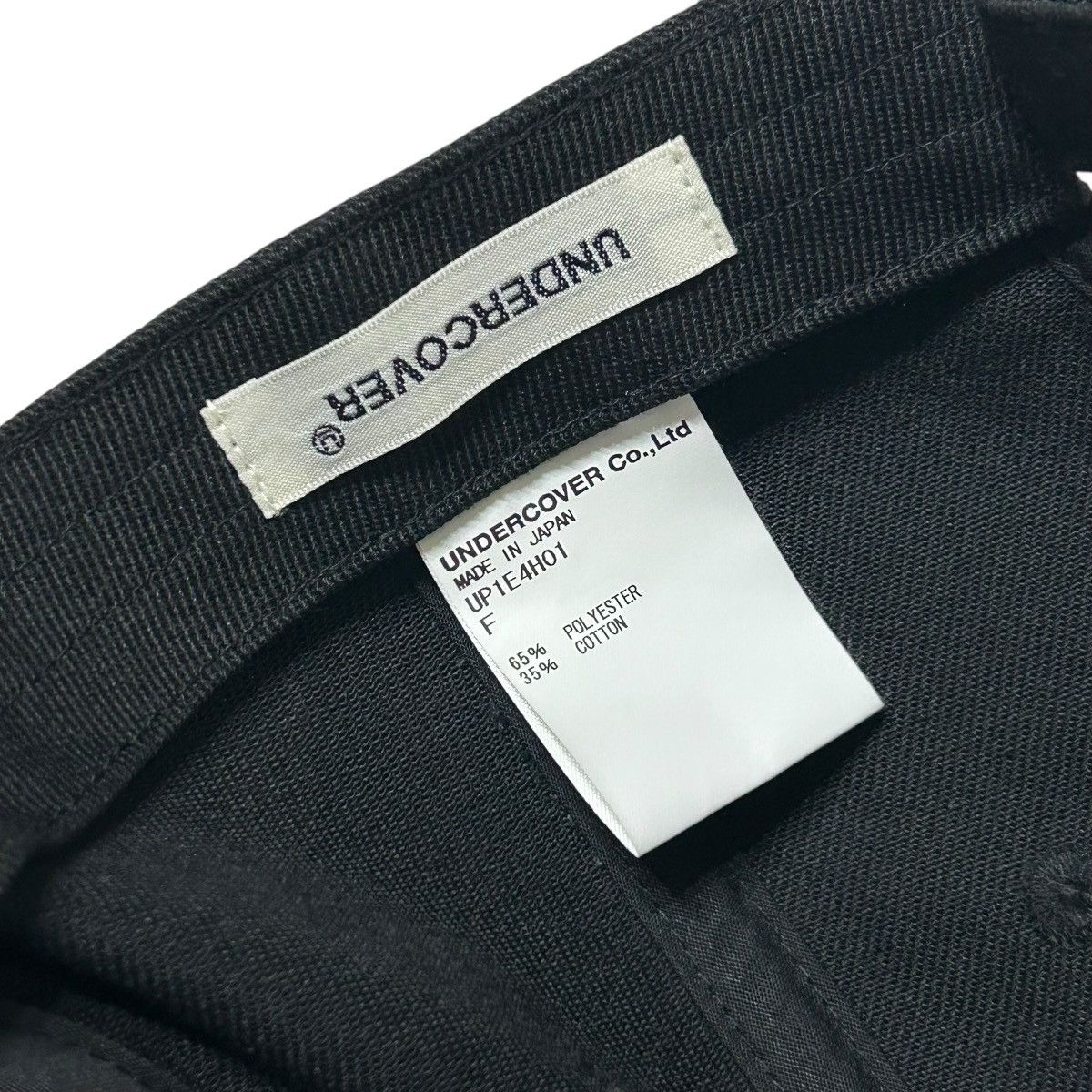 Undercover 620 UNDERCOVER Metal Studs Cap men black cotton madein Japan Size ONE SIZE - 7 Thumbnail