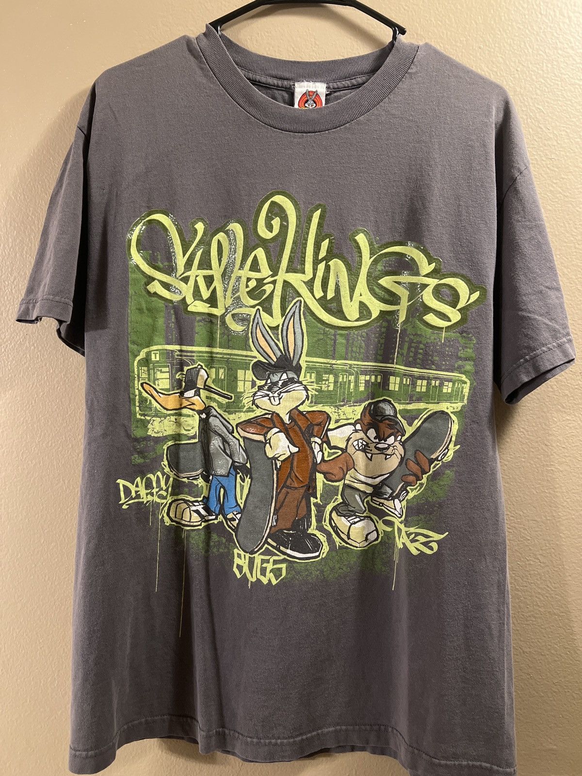 Vintage × Warner Bros Looney Toons Style Kings Tee Size US L / EU 52-54 / 3 - 2 Thumbnail