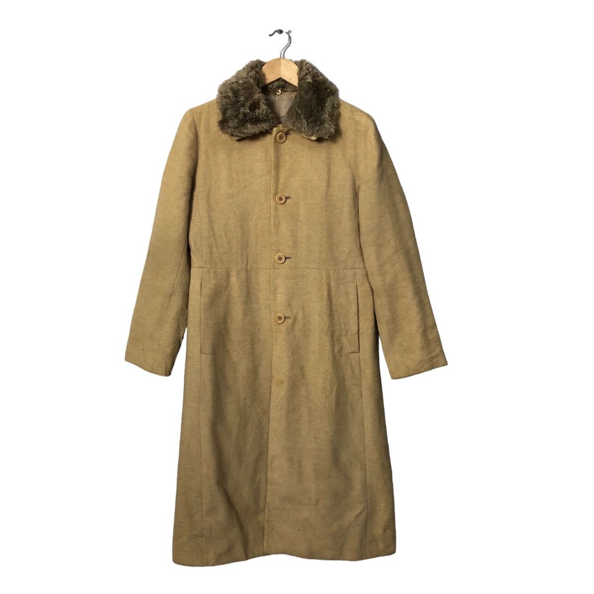 Japanese Brand × Y's × Yohji Yamamoto Vintage Ined By Yohji Yamamoto Button Ups Long Coat Size US S / EU 44-46 / 1 - 1 Thumbnail