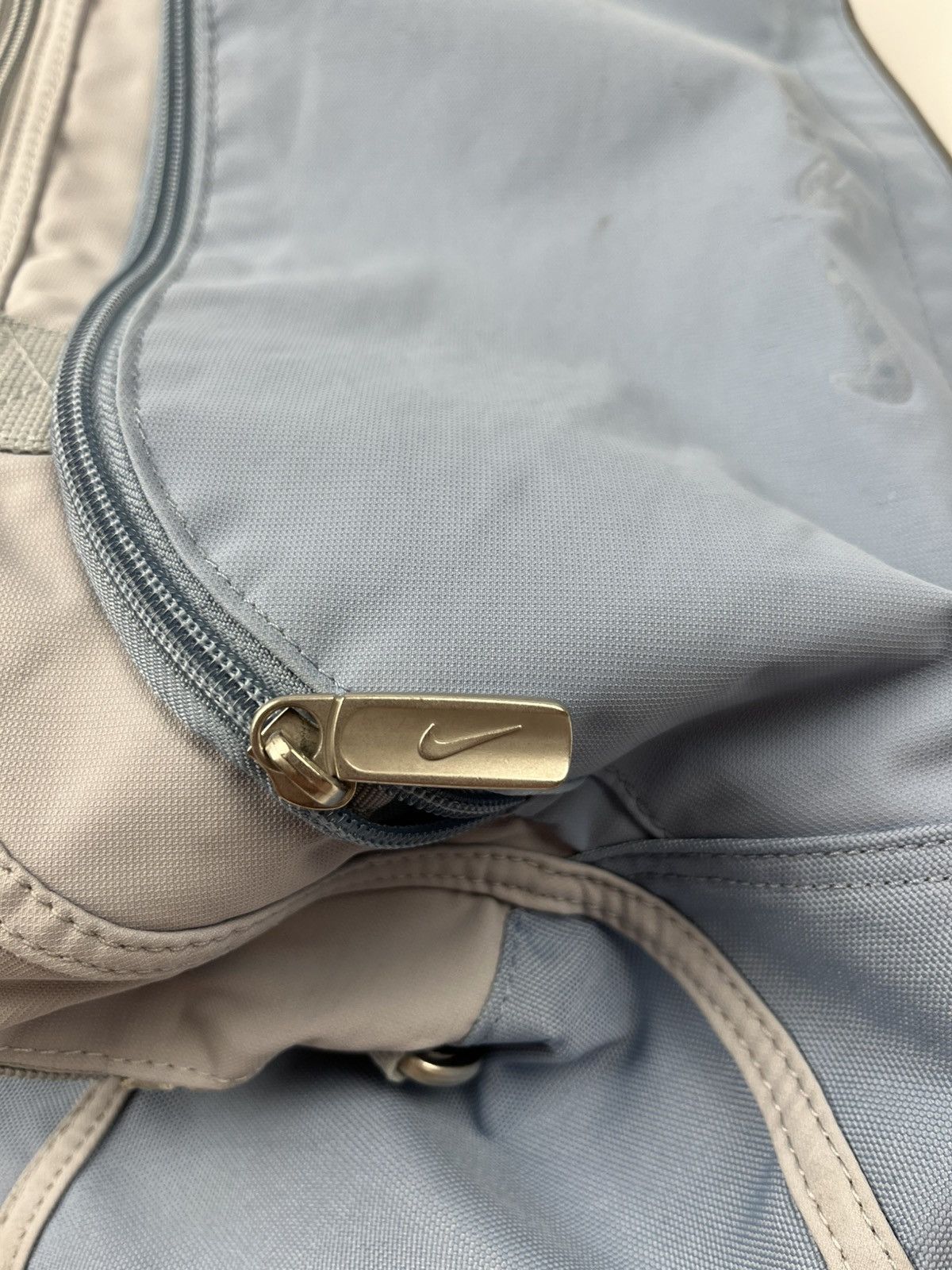 Nike × Vintage Vintage 90s Nike Big Logo Travel Training Gym Bag Y2K Size ONE SIZE - 6 Thumbnail